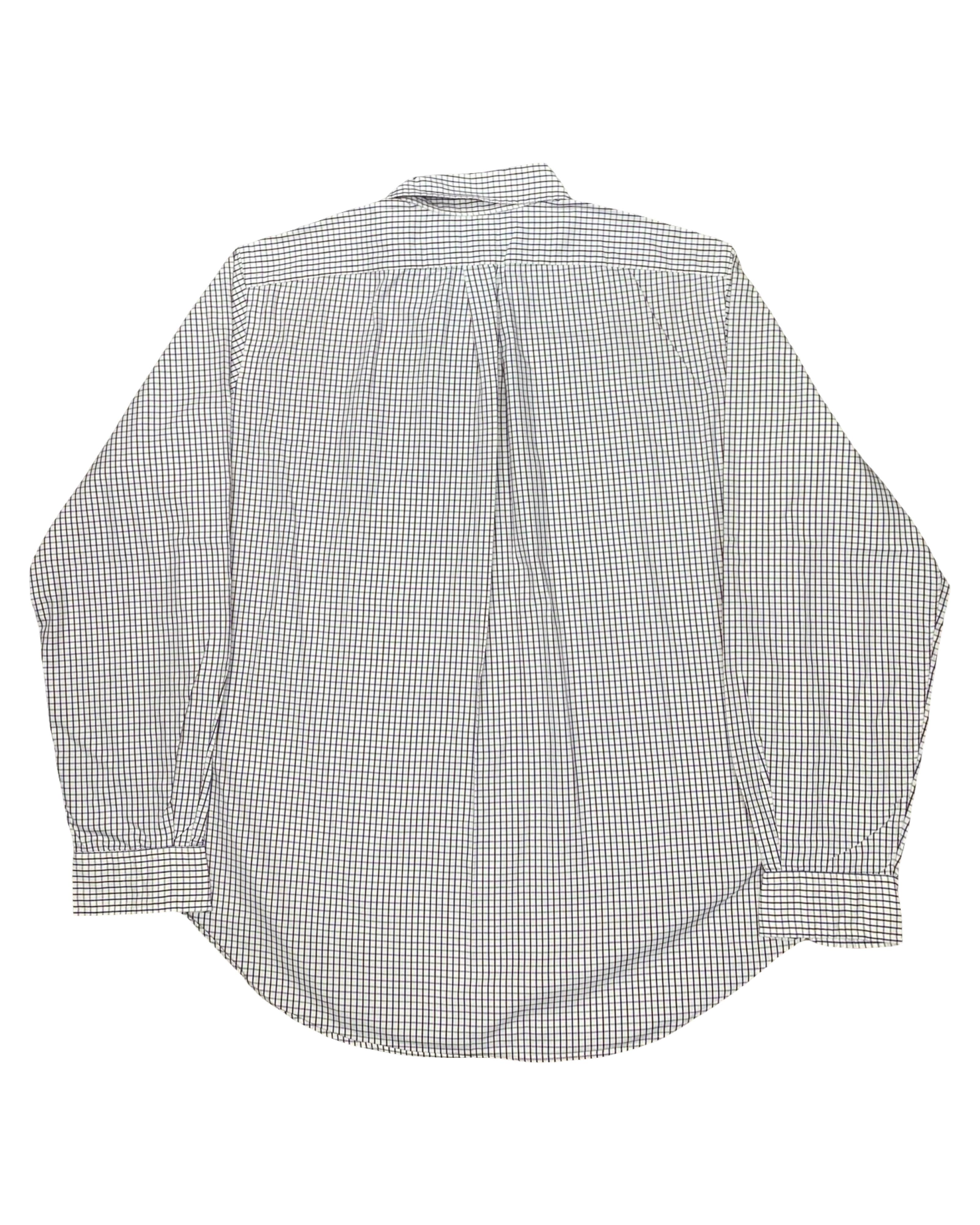 Polo Ralph Lauren Purple & White Checkered Shirt | XL | Chest 25.5”
