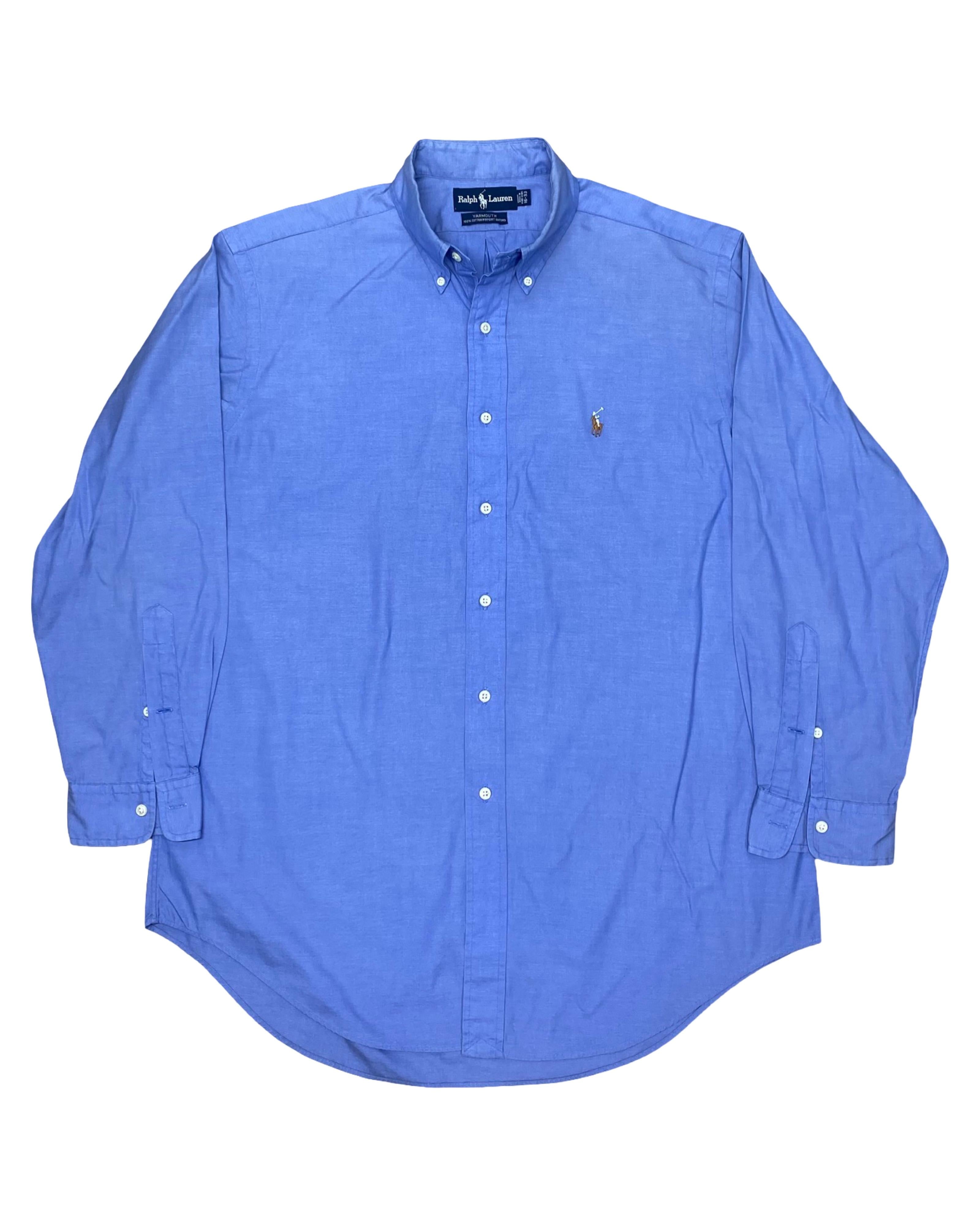 Polo Ralph Lauren Blue Oxford Shirt | XL | Chest 26”