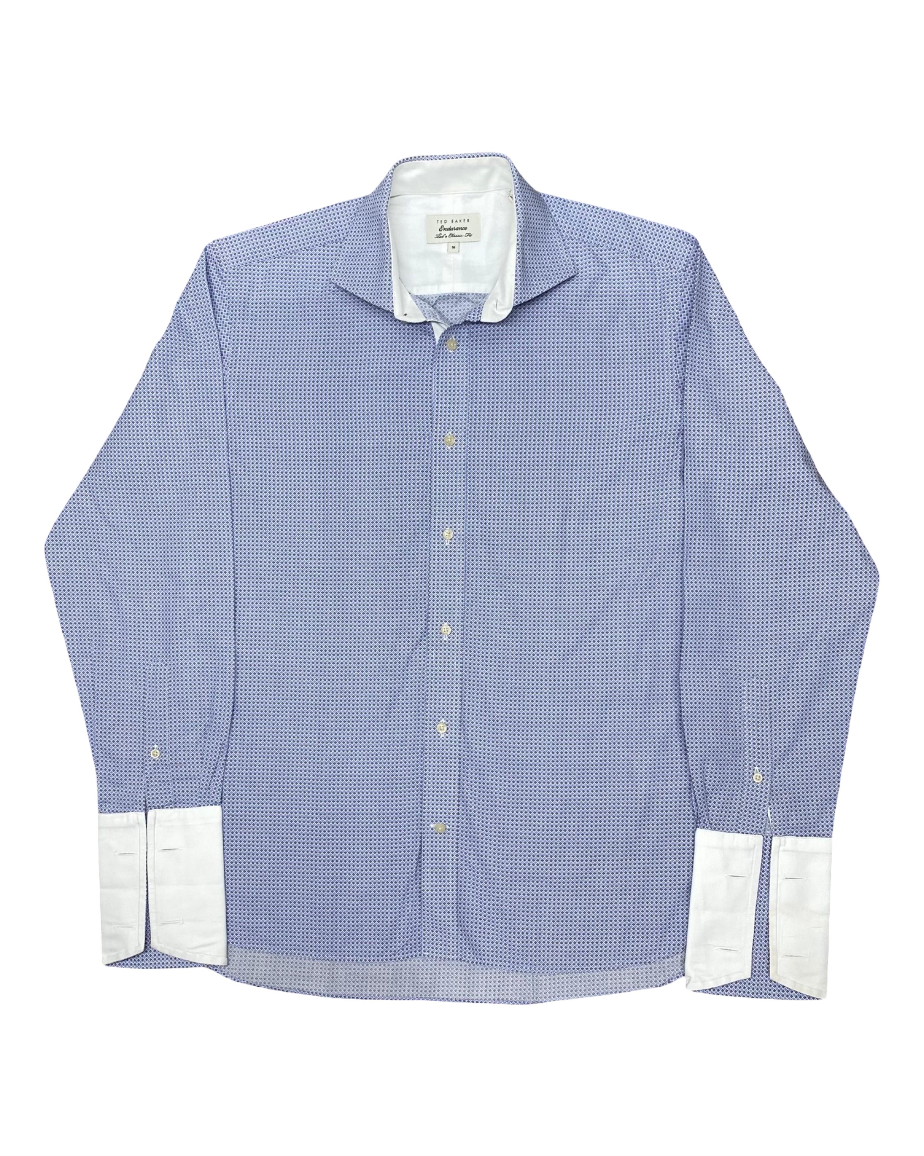 Ted Baker Dress Shirt | Medium | Chest 22.5”