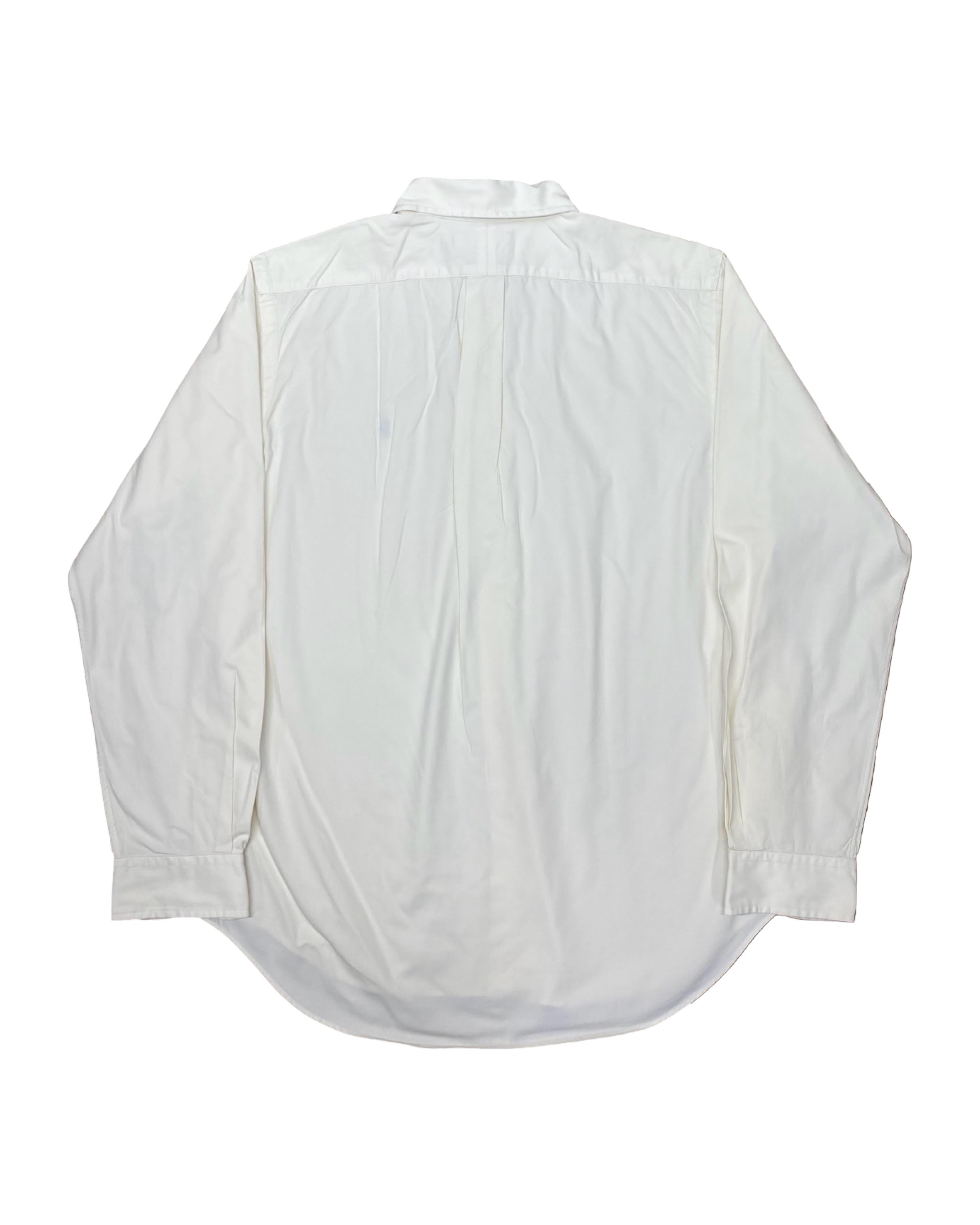 Ralph Lauren White Oxford Shirt | Medium | Chest 24”