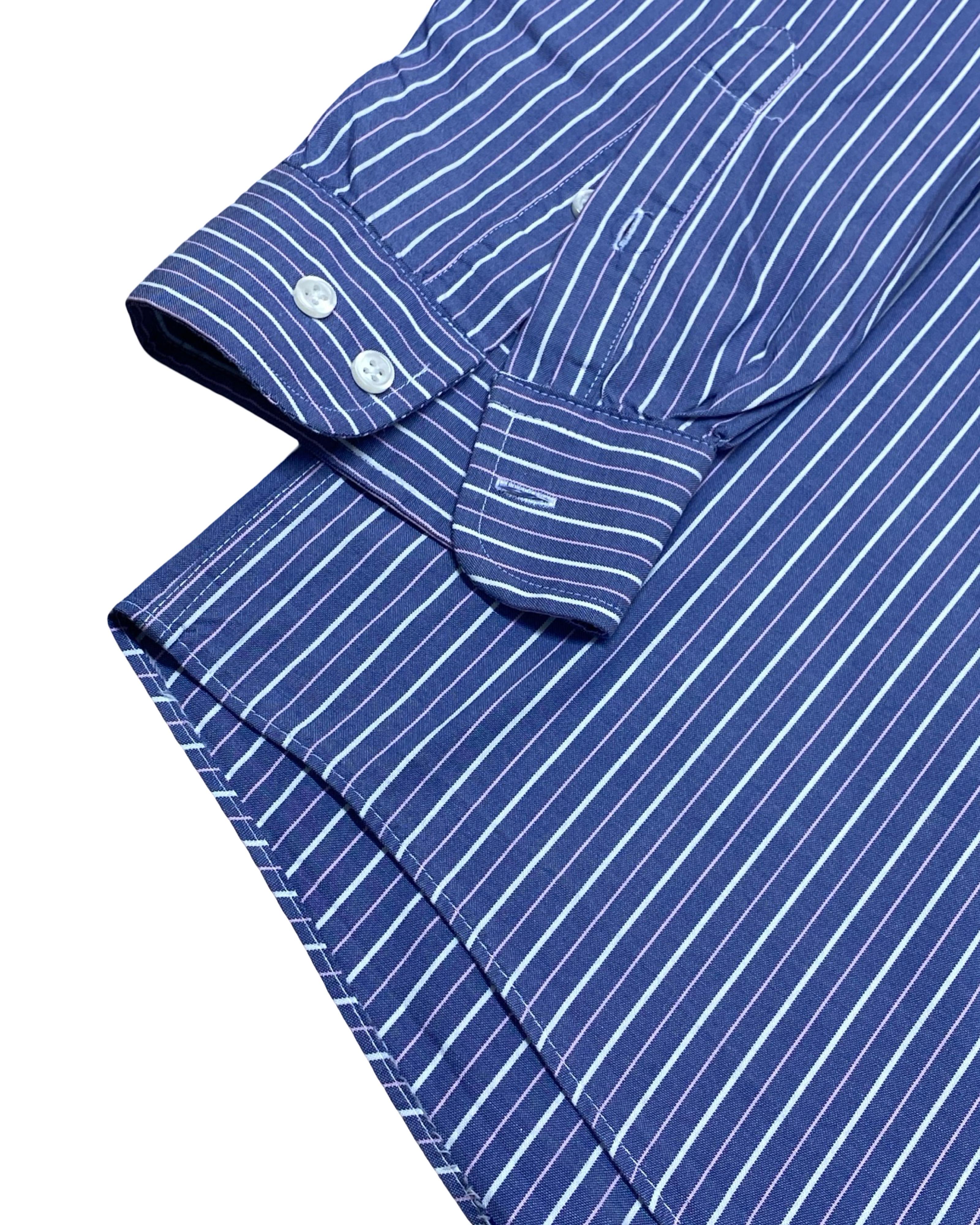 Club Room Striped Shirt | XXL | Chest 28”