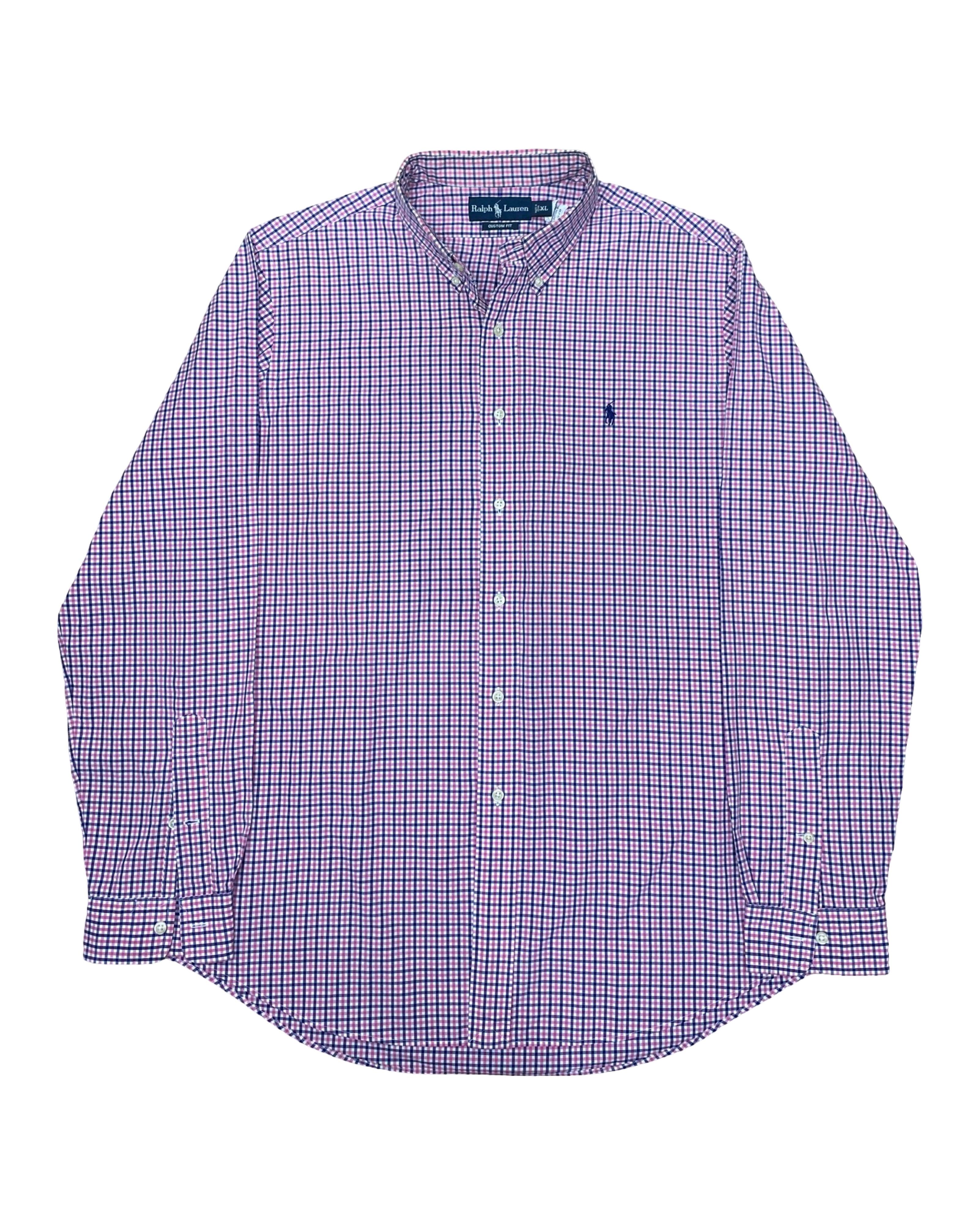 Ralph Lauren Check Shirt | XL | Chest 25.5”
