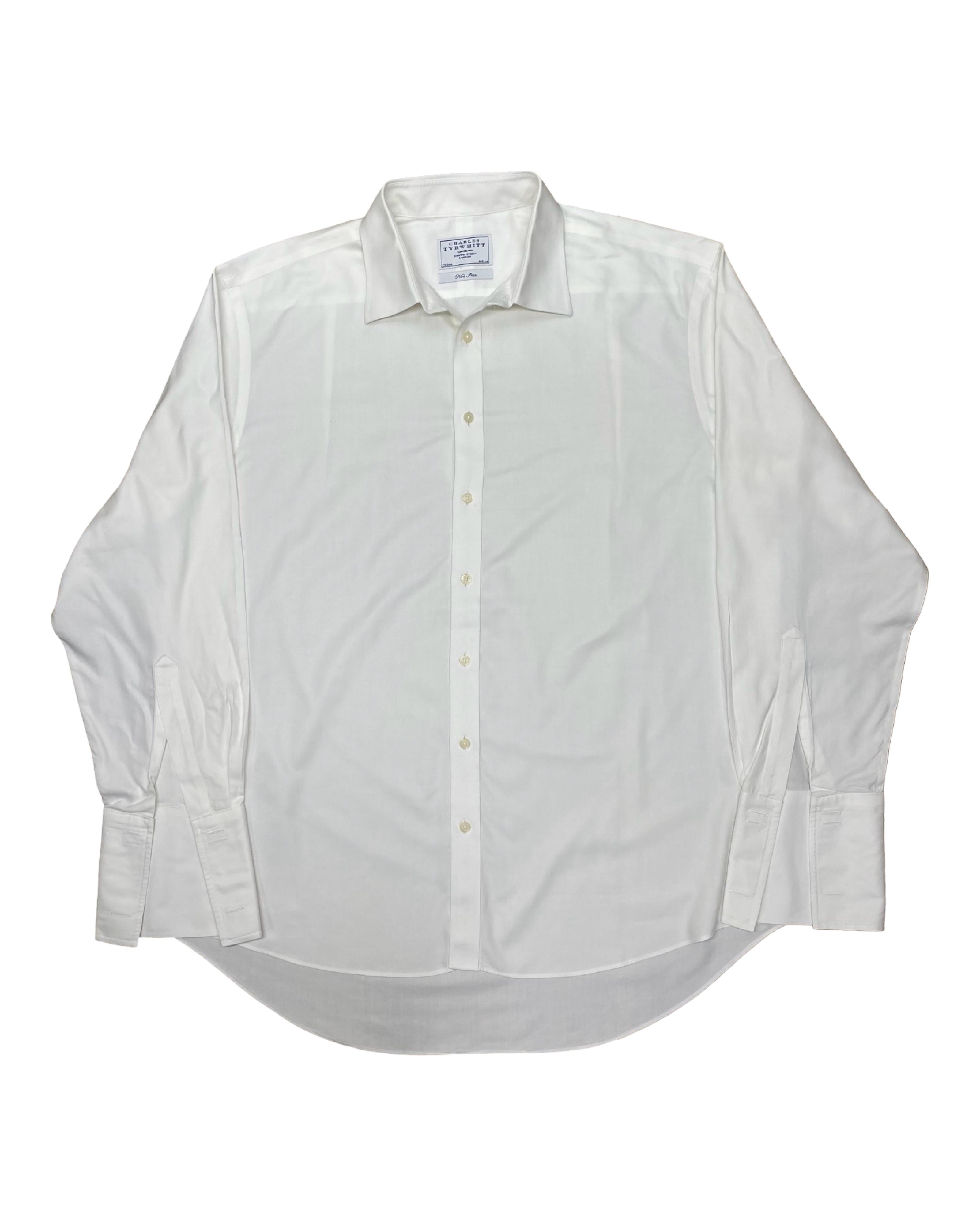 Charles Tyrwhitt White Shirt | XL | Chest 26.5”
