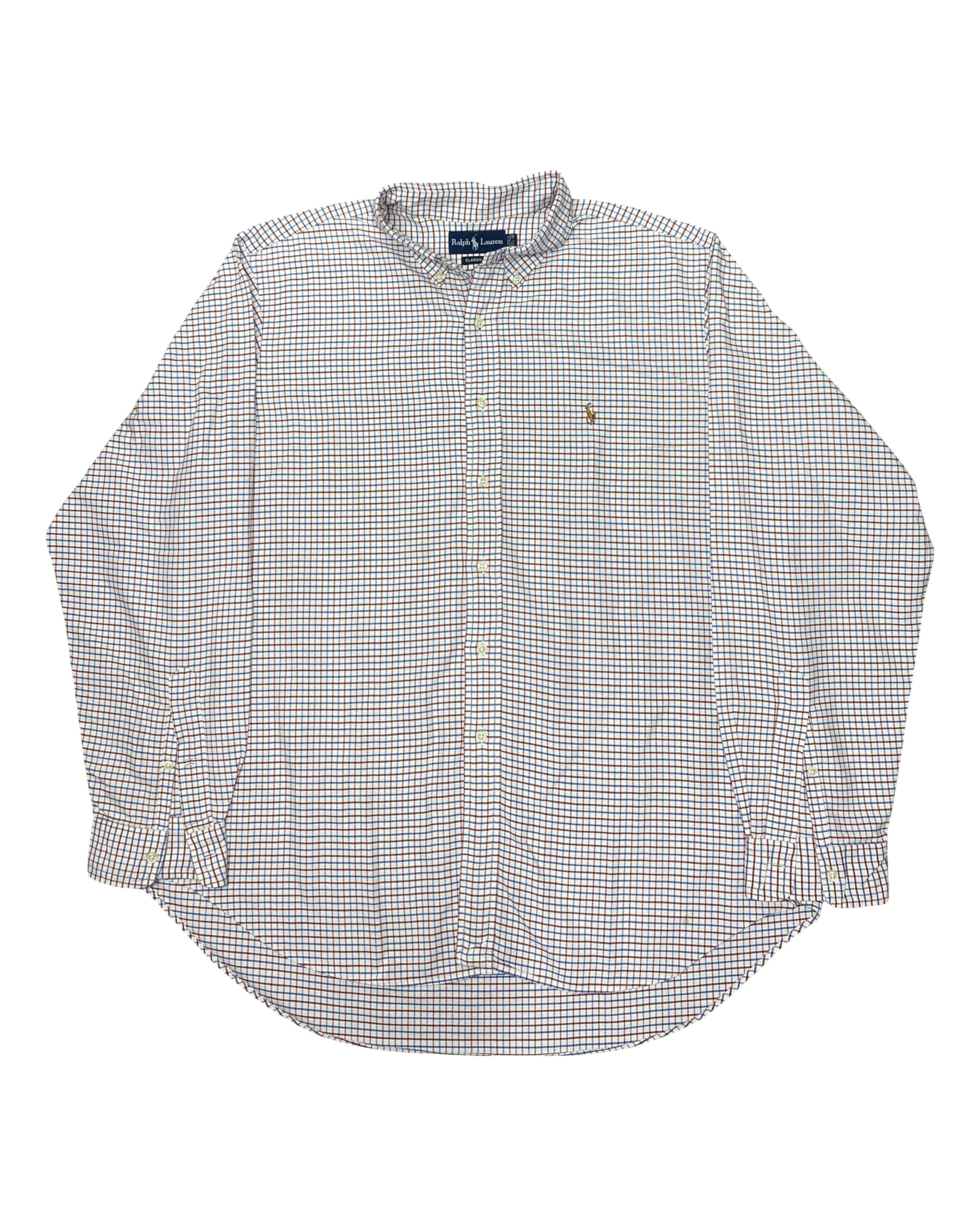 Ralph Lauren Check Shirt | XXL | Chest 28.5”