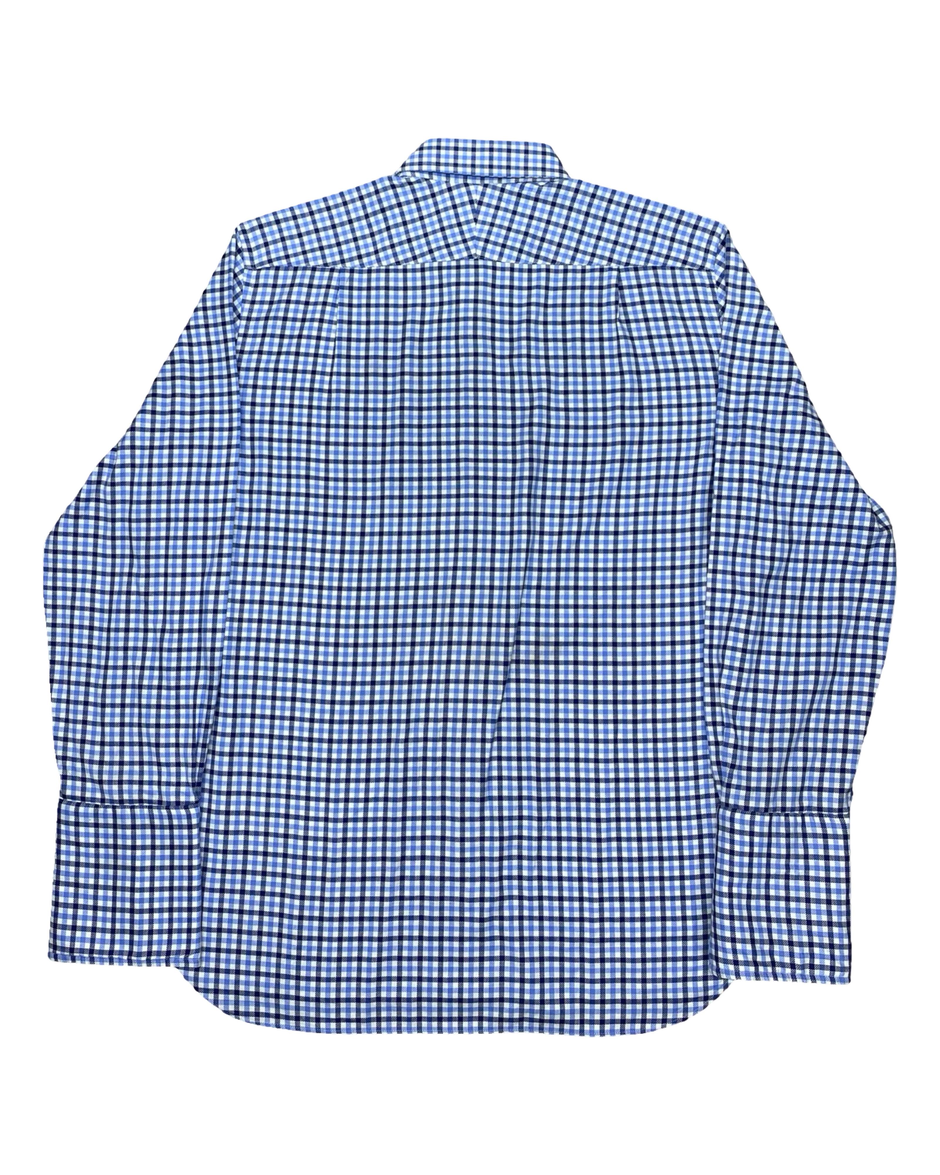M&S Luxury Checkered Shirt | Large | Chest 25”