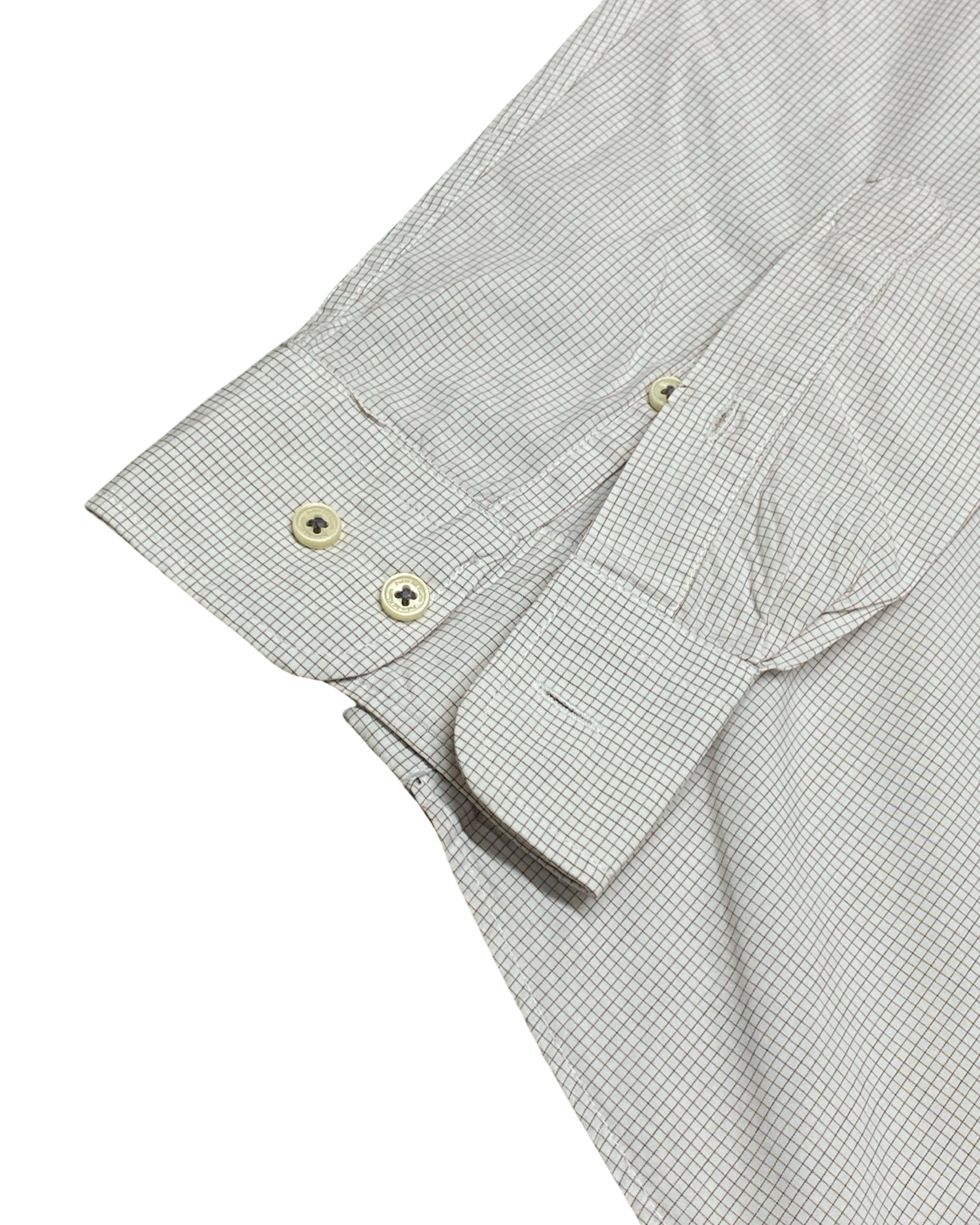 Pedro del Hierro Check Shirt | Medium | Chest 22.5”