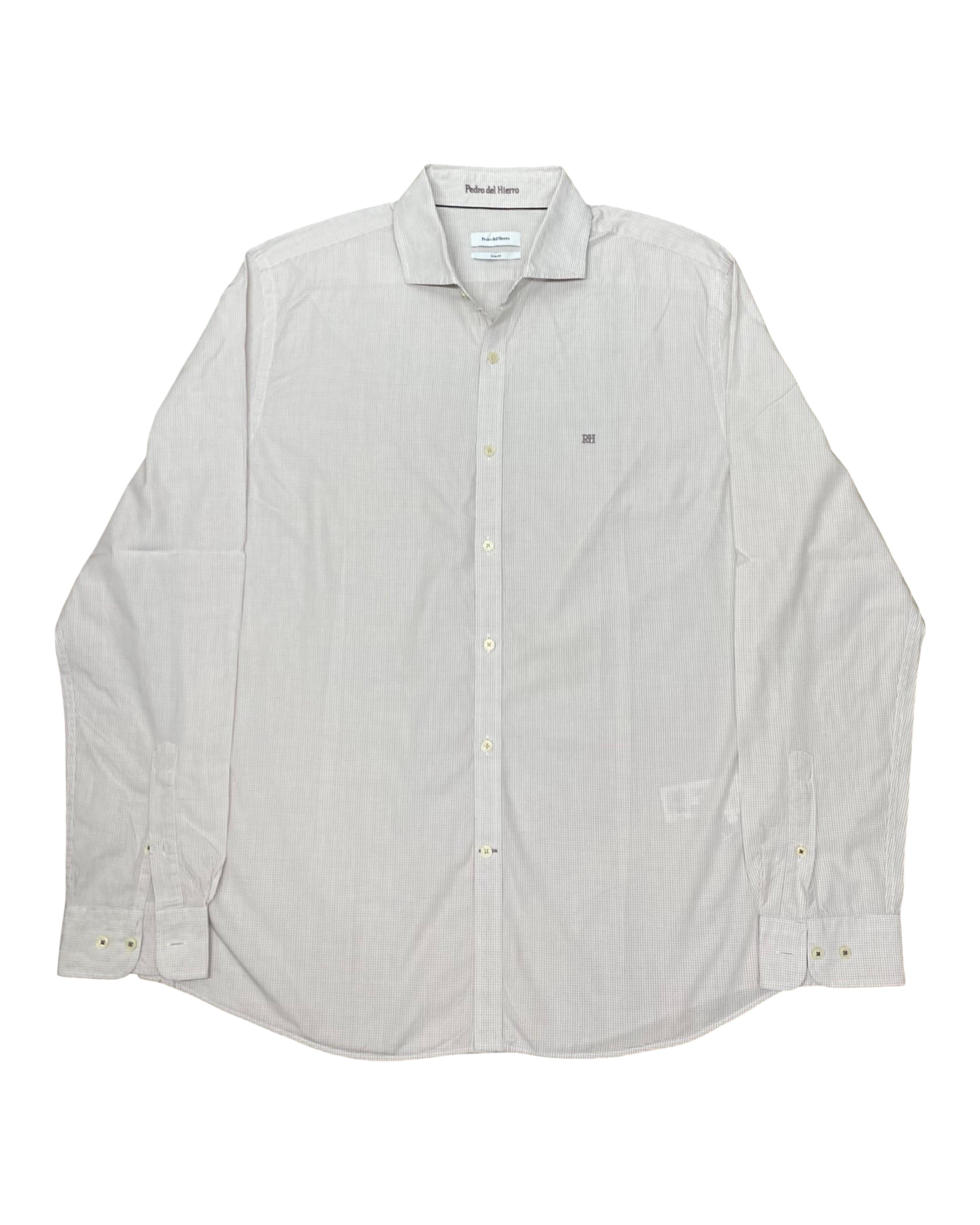Pedro del Hierro Check Shirt | Medium | Chest 22.5”