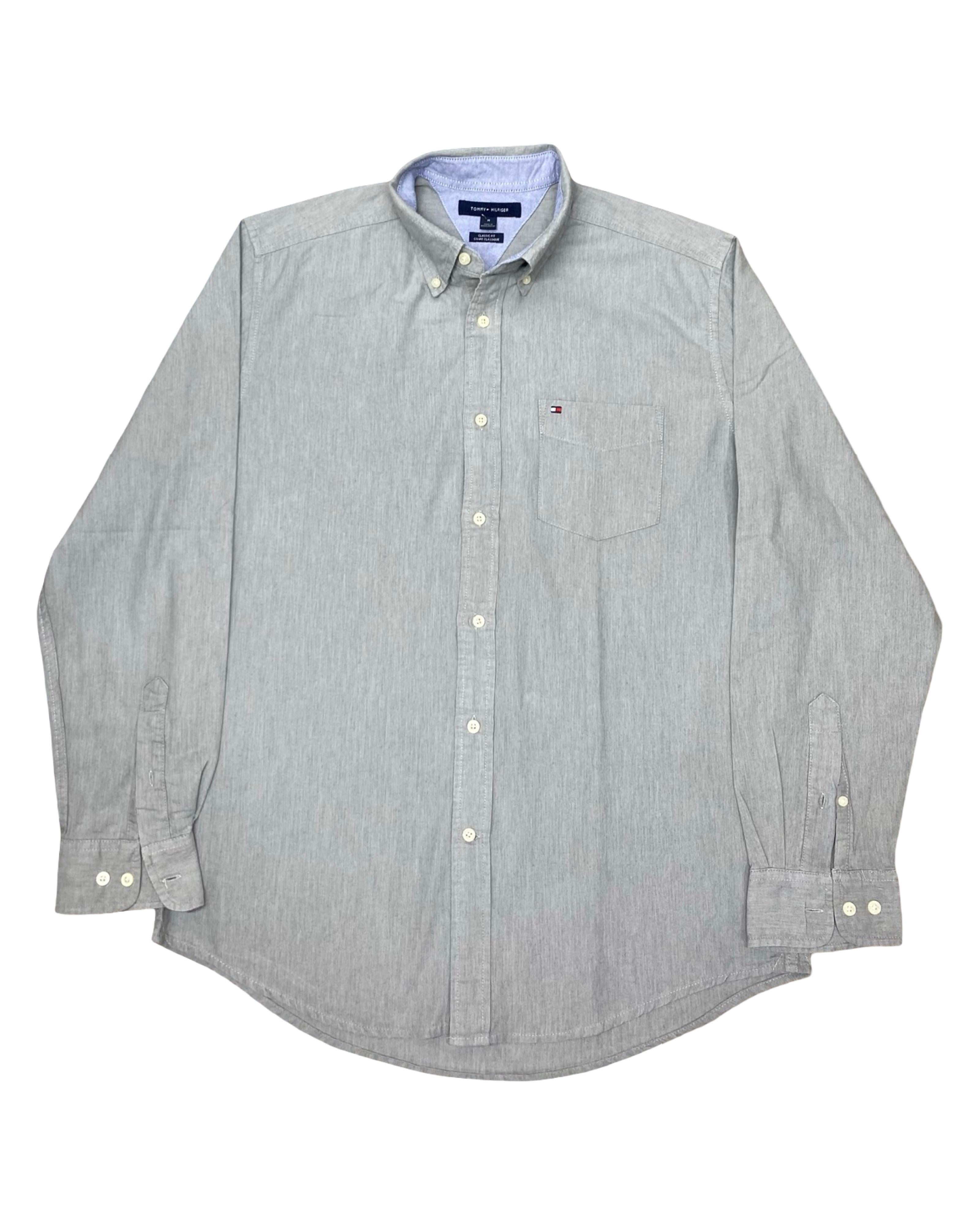 Tommy Hilfiger Oxford Shirt | Large | Chest 23.5”