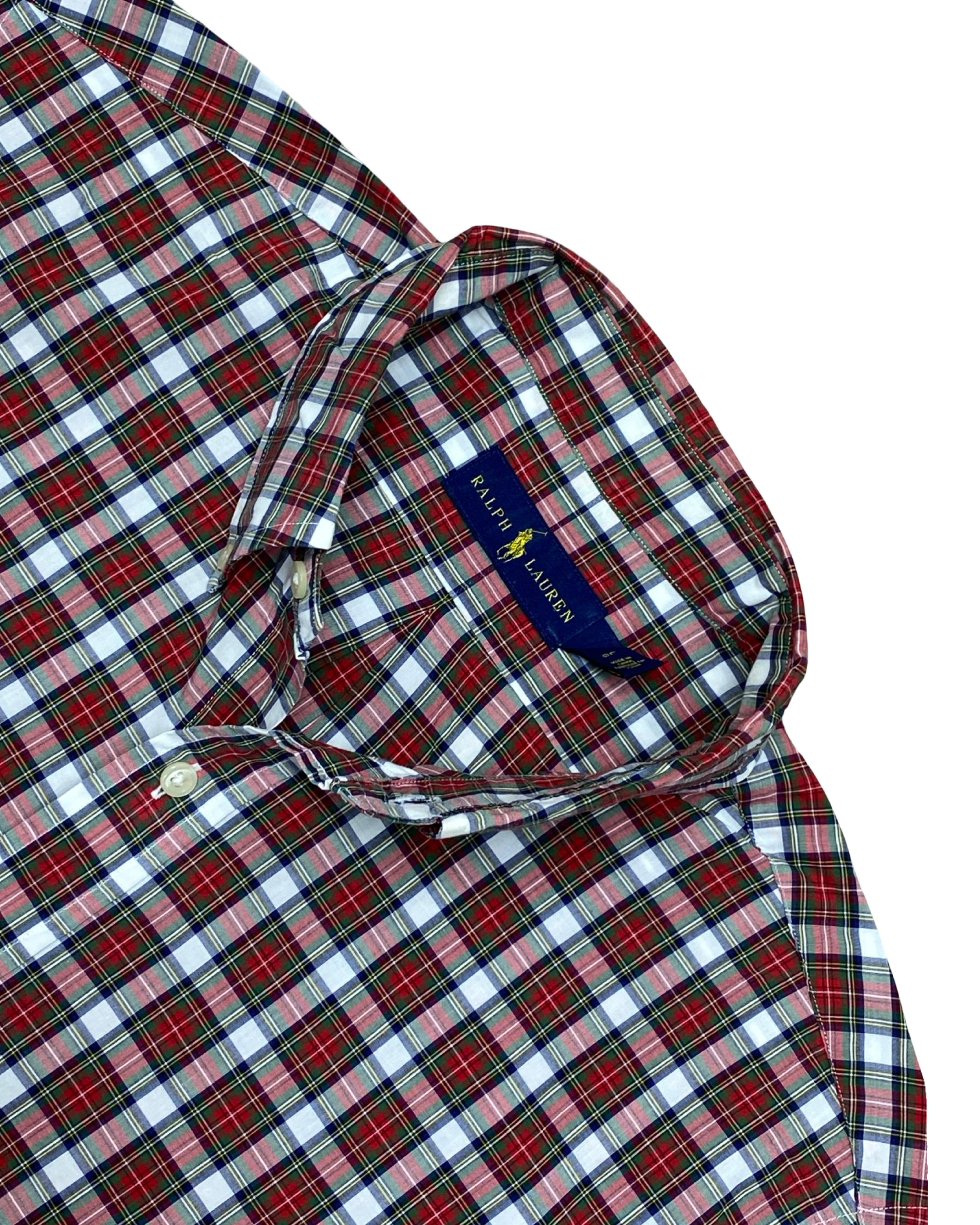Ralph Lauren Checkered Shirt | Large | Chest 24.5”