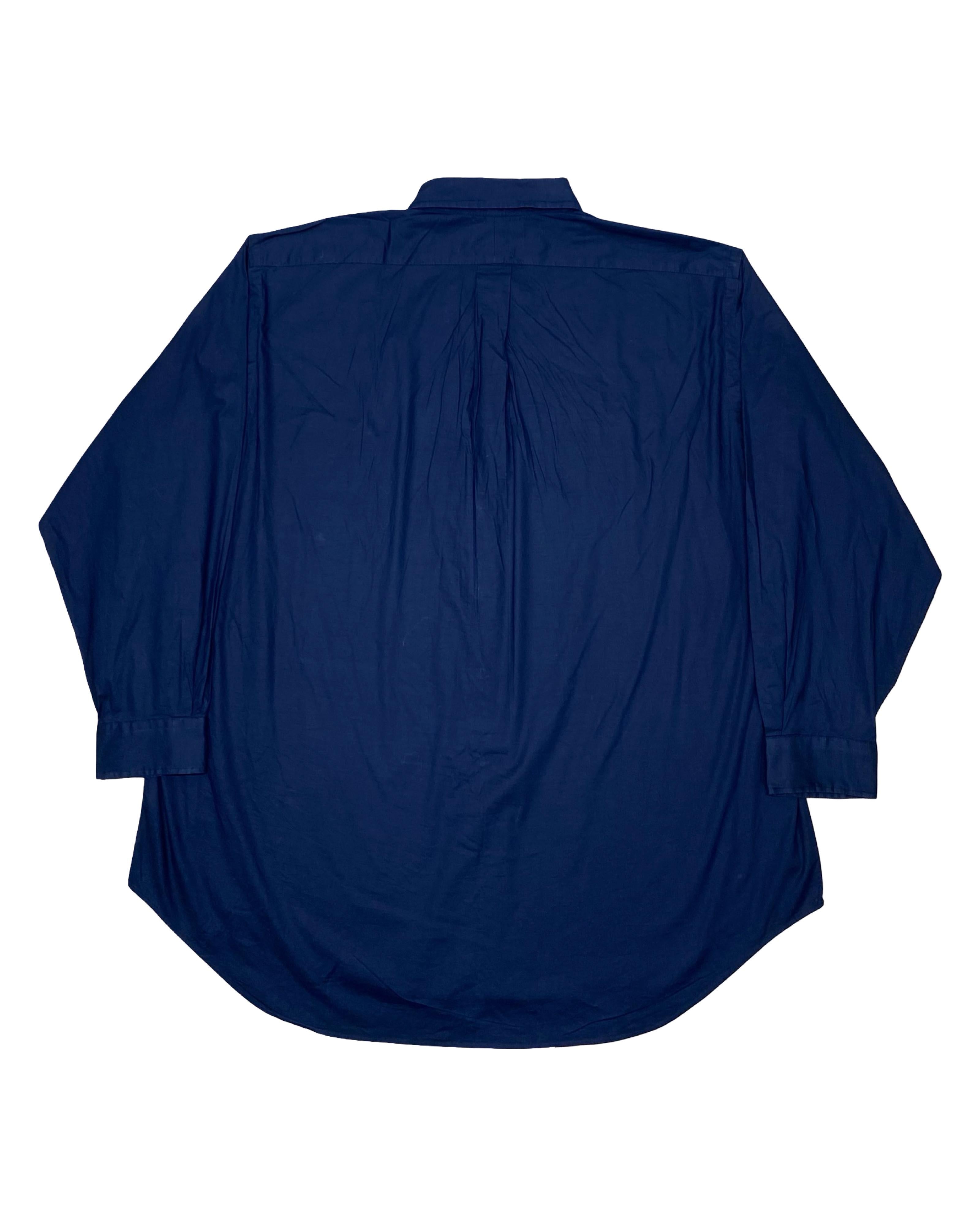 Ralph Lauren Navy Oxford Shirt | XXXL | Chest 31.5”