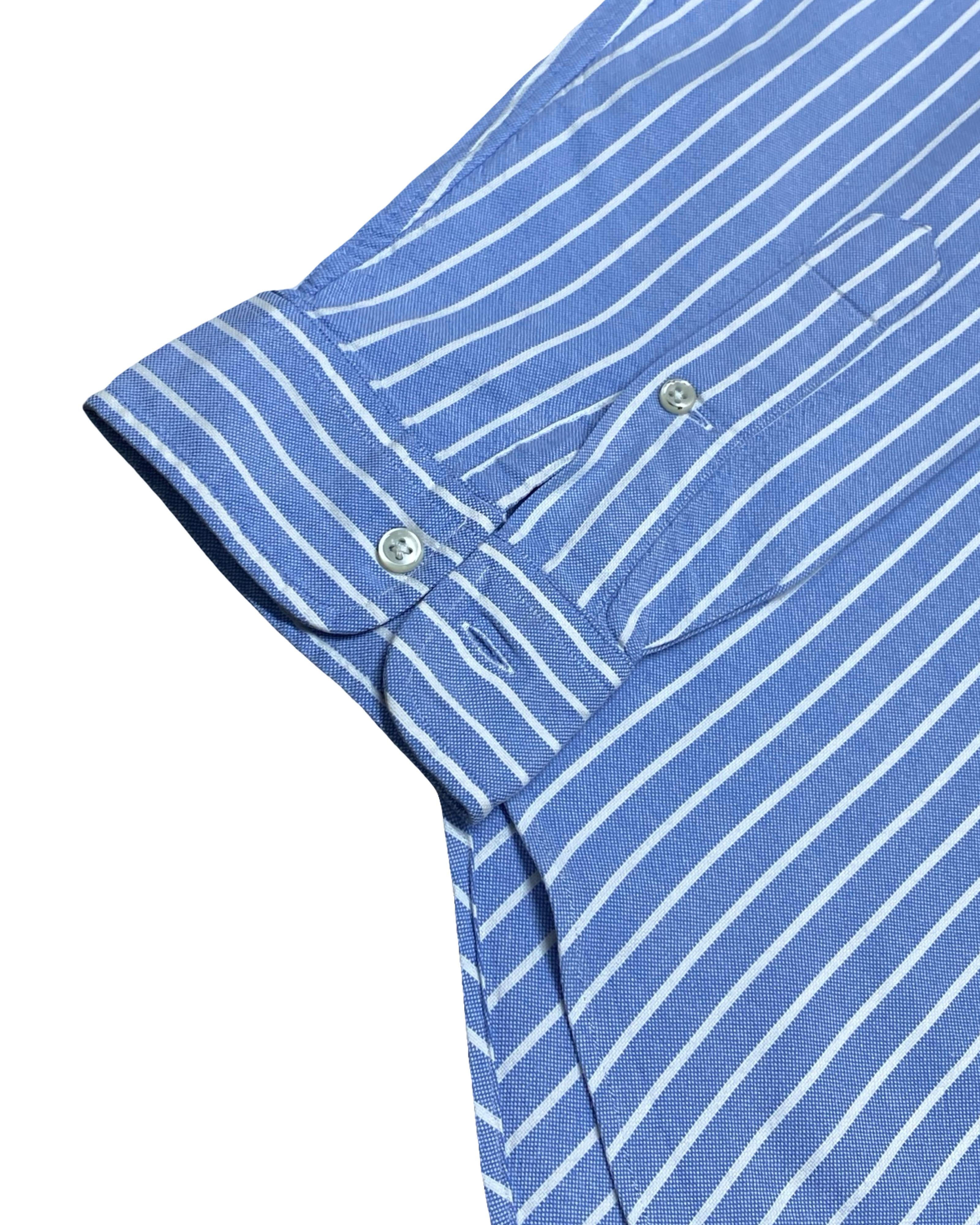 Ralph Lauren Striped Shirt | Large | Chest 24”