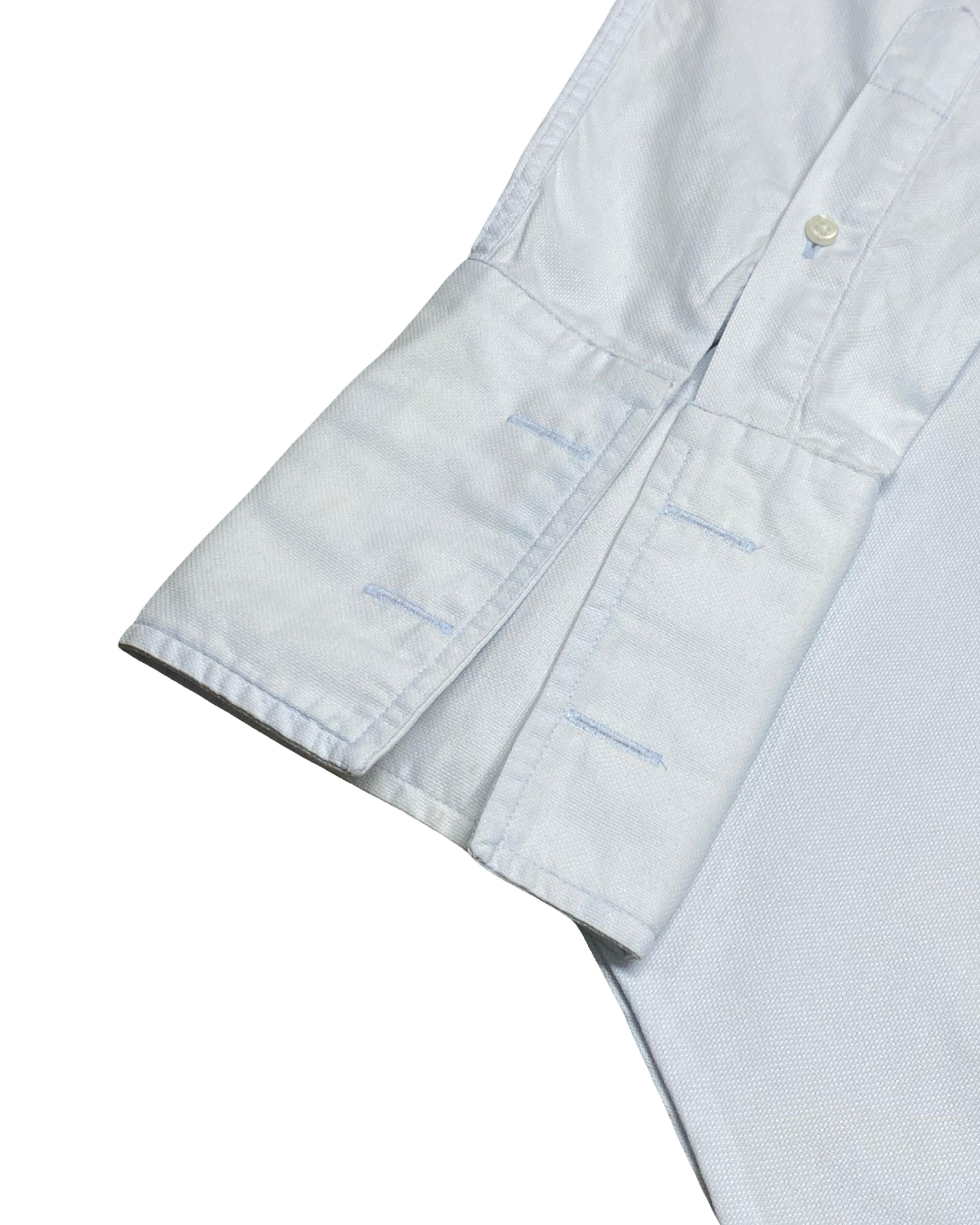 T.M Lewin Pale Blue Formal Shirt | Large | Chest 24”