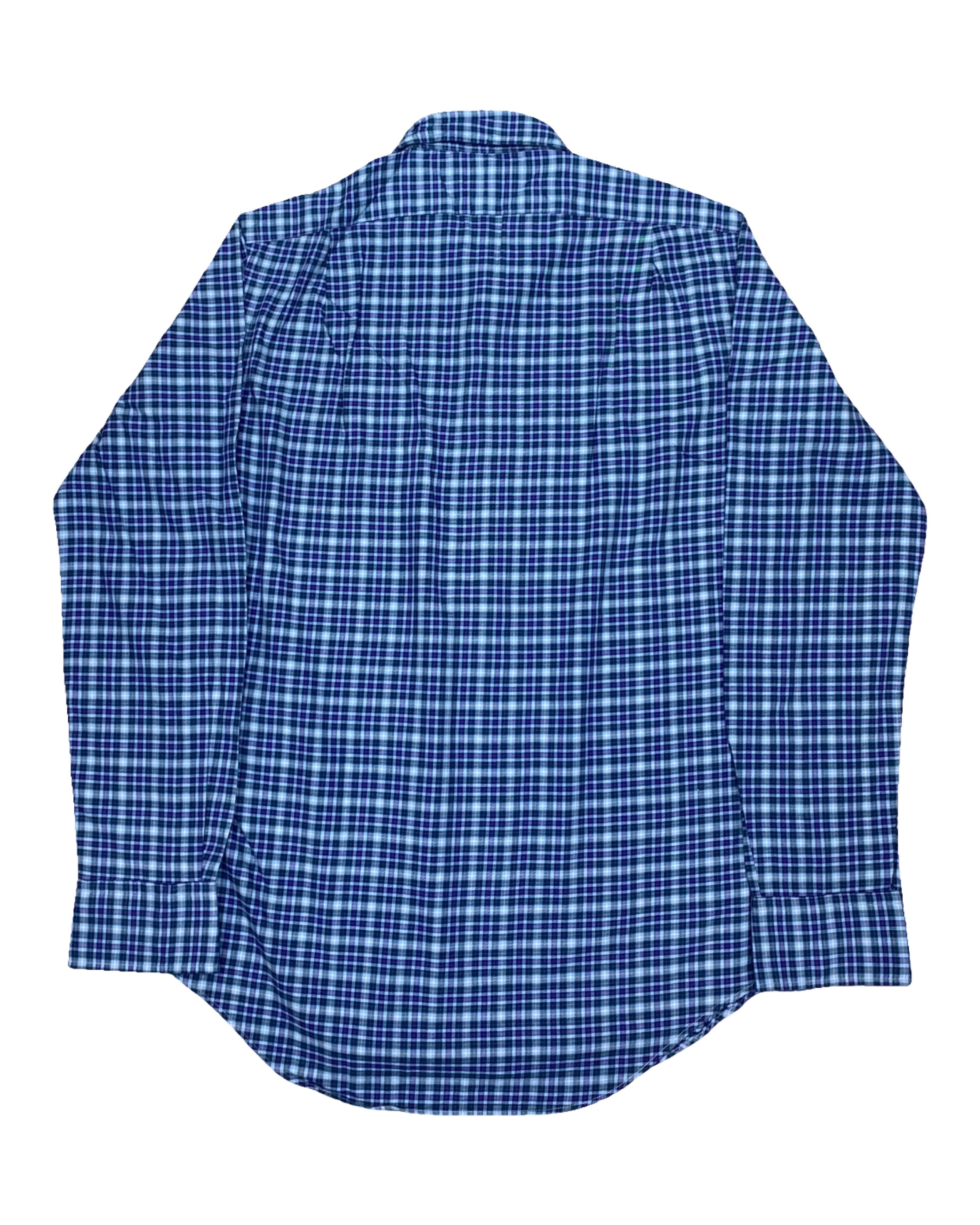 Polo Ralph Lauren Checkered Shirt | Medium | Chest 21.5”