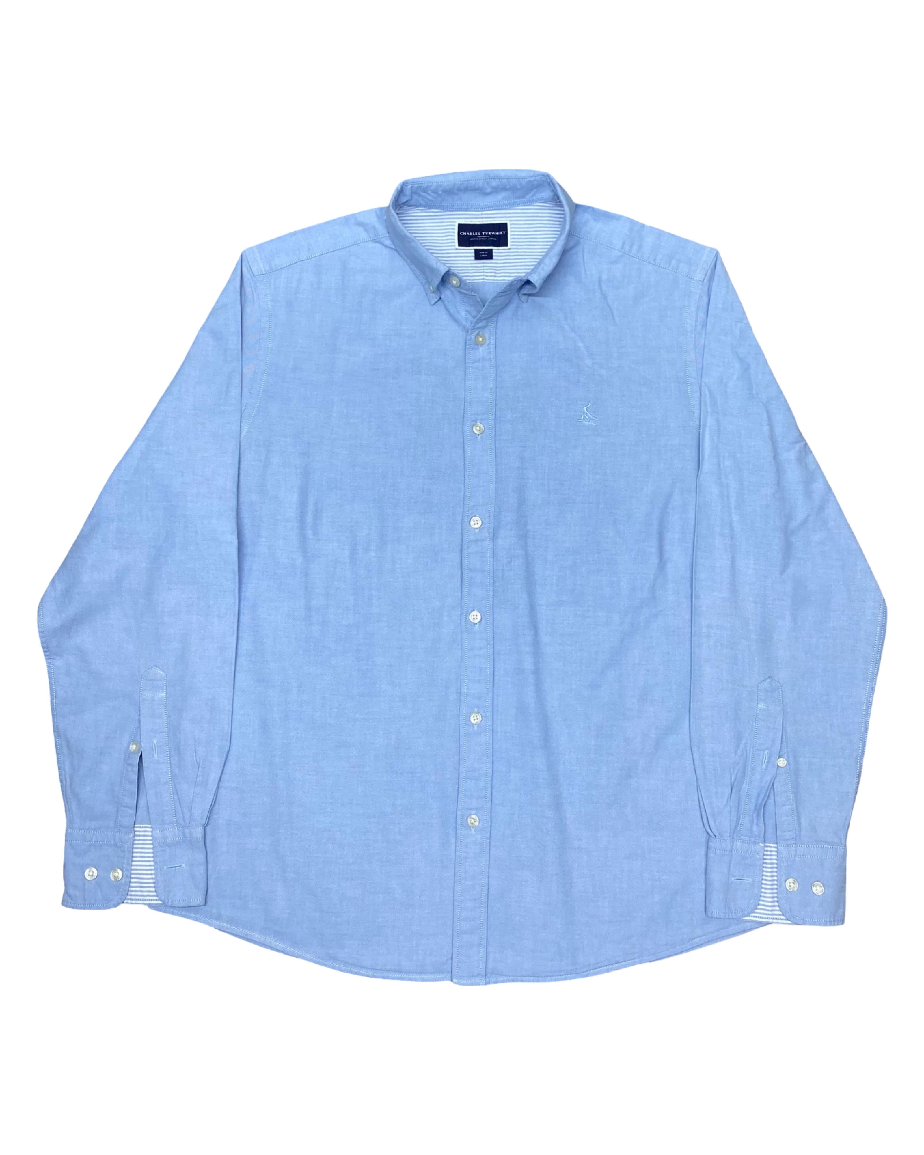 Charles Tyrwhitt Casual Oxford Shirt | Large | Chest 24”