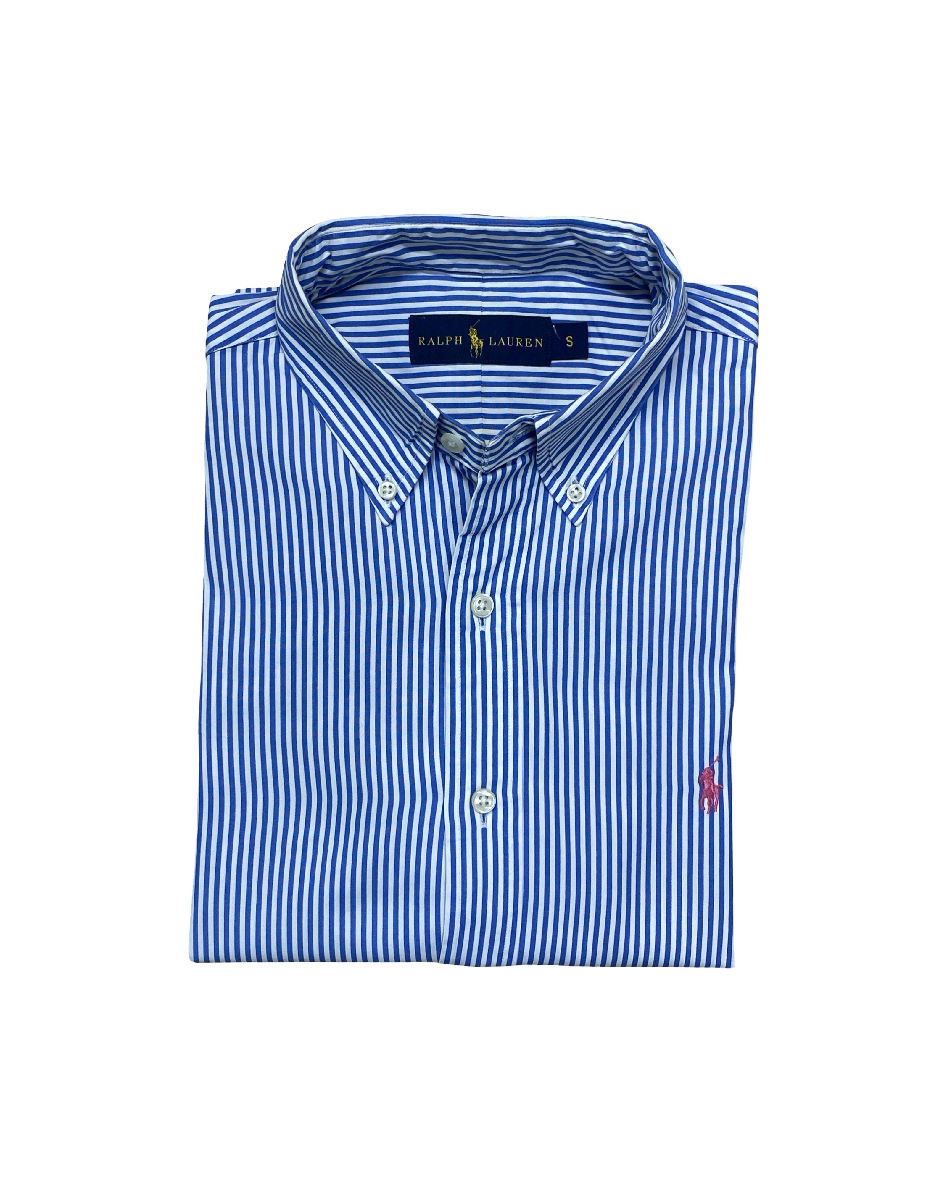 Ralph Lauren Striped Shirt | Medium | Chest 20.5”