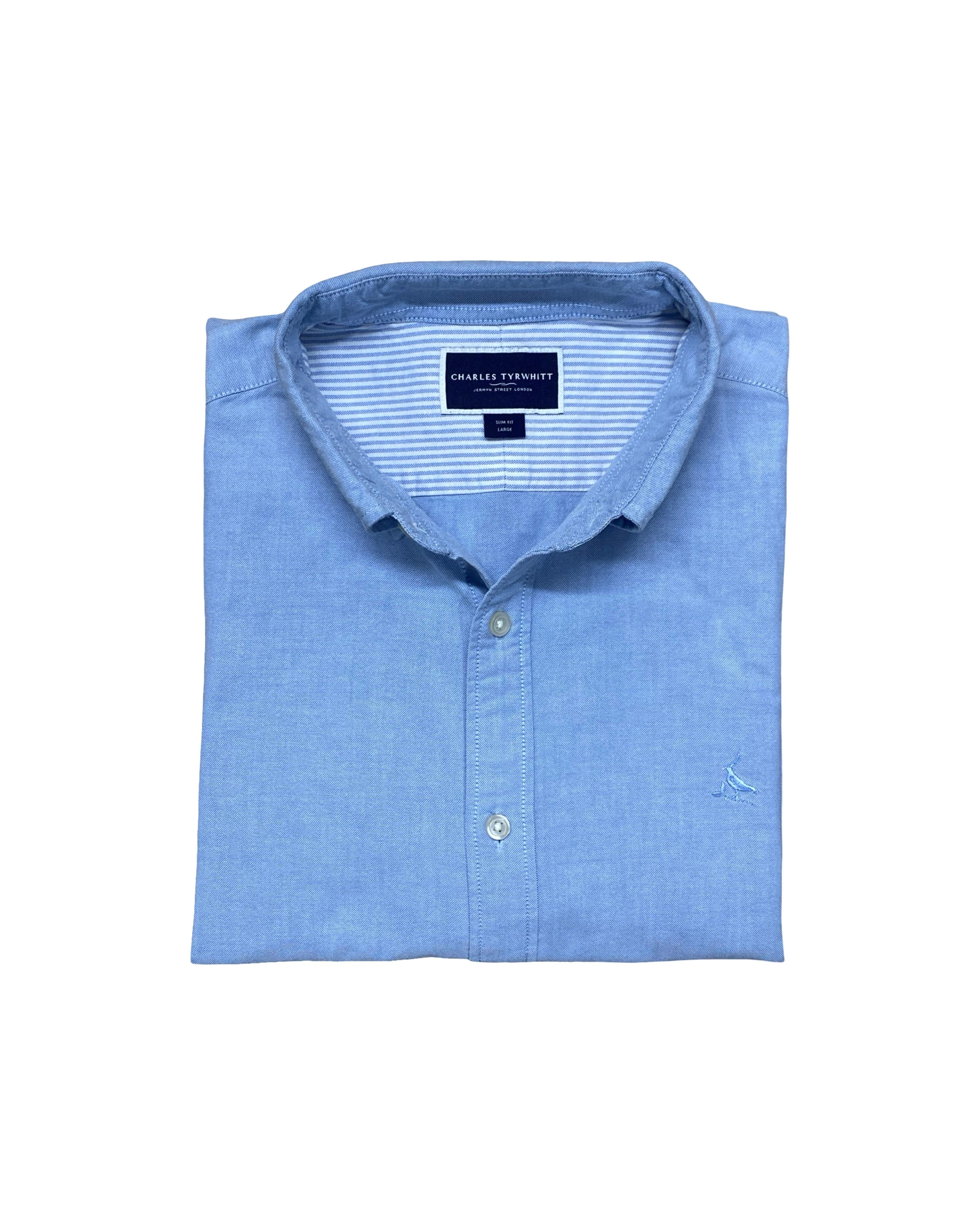 Charles Tyrwhitt Casual Oxford Shirt | Large | Chest 24”