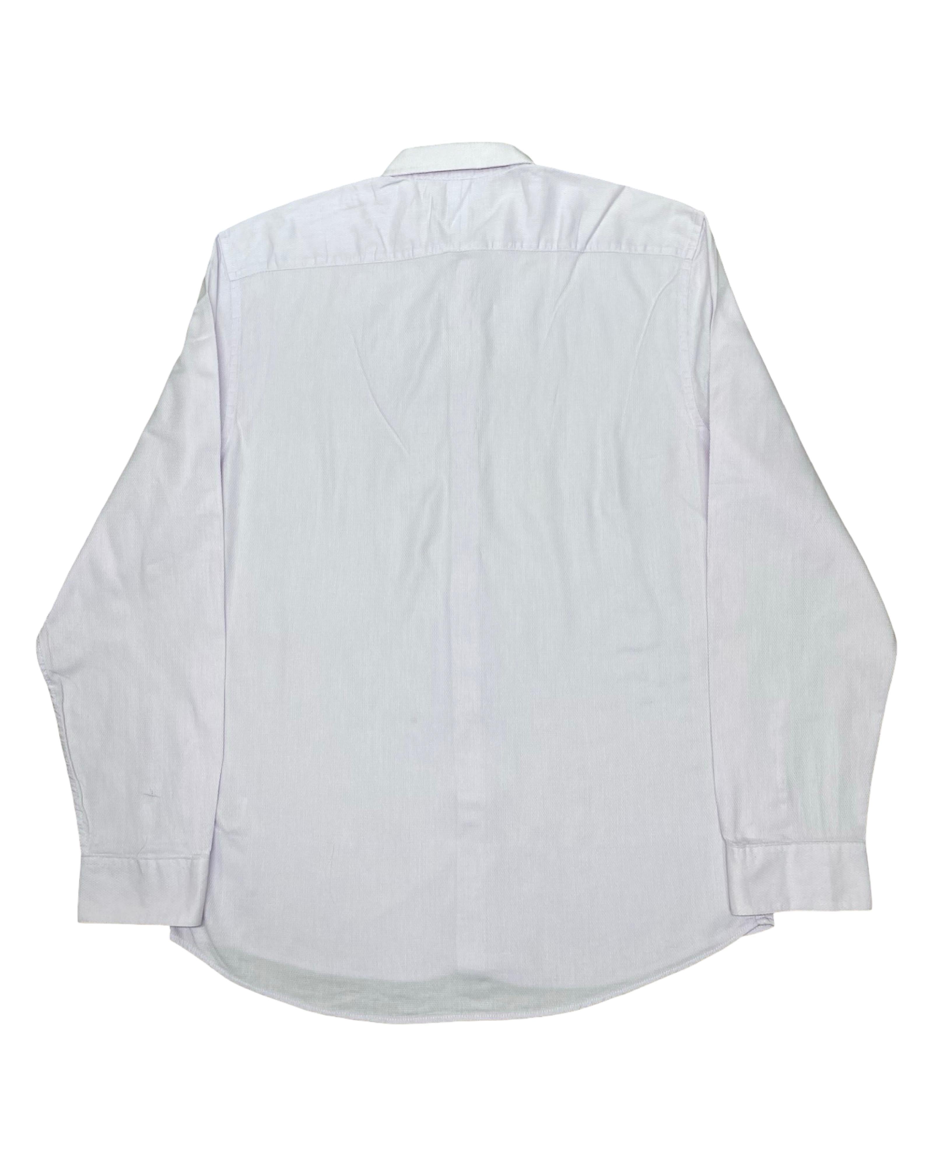 Primark Textured Formal Shirt | Large | Chest 22.5”