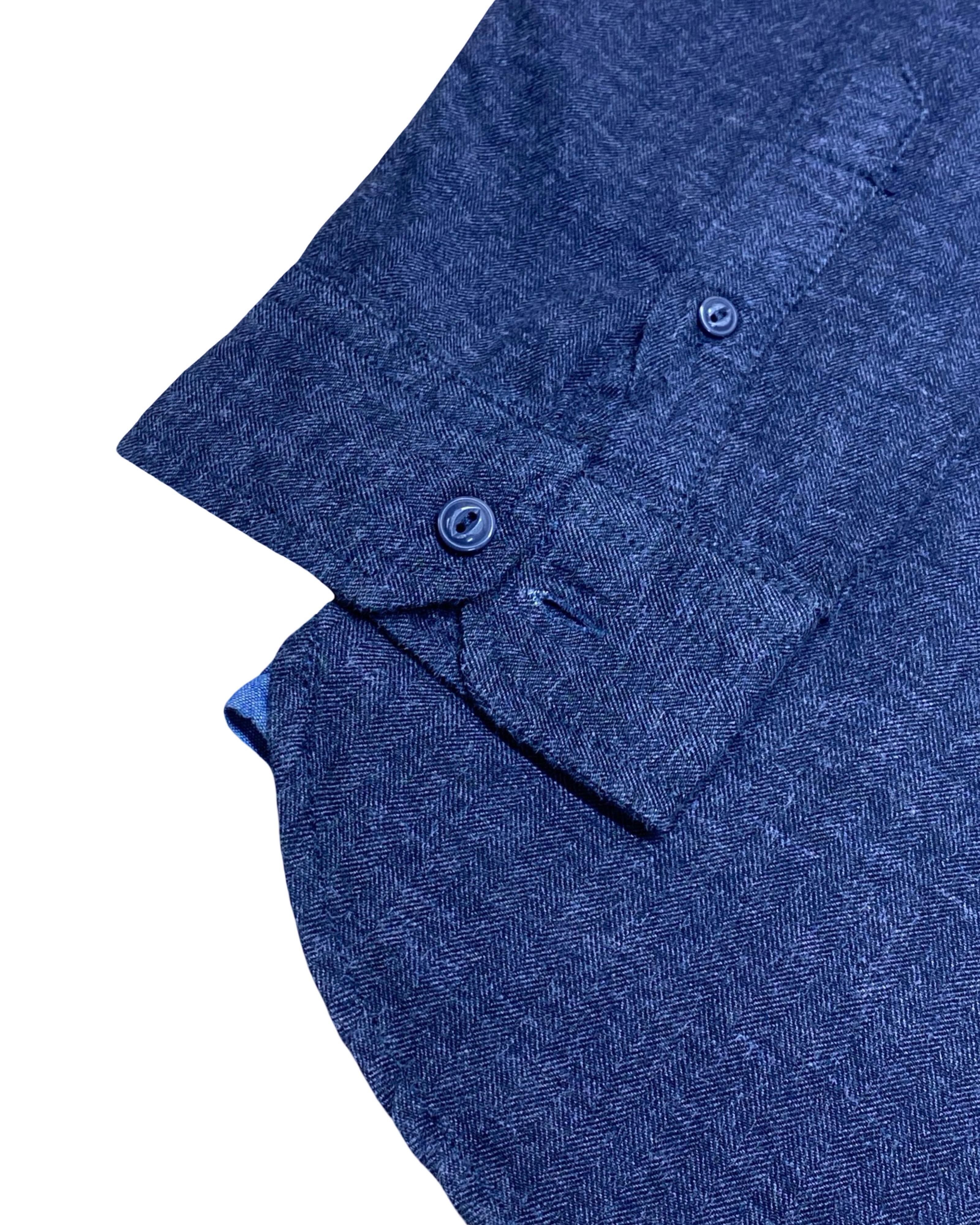 George Dark Navy Casual Shirt | 3XL | Chest 29”