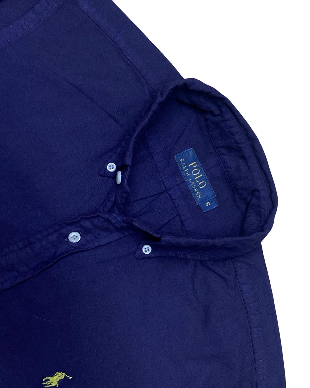 Polo Ralph Lauren Navy Shirt | Medium | Chest 22”