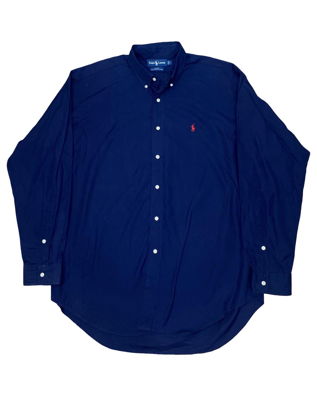 Polo Ralph Lauren Navy Blake Shirt | XXL | Chest 27”