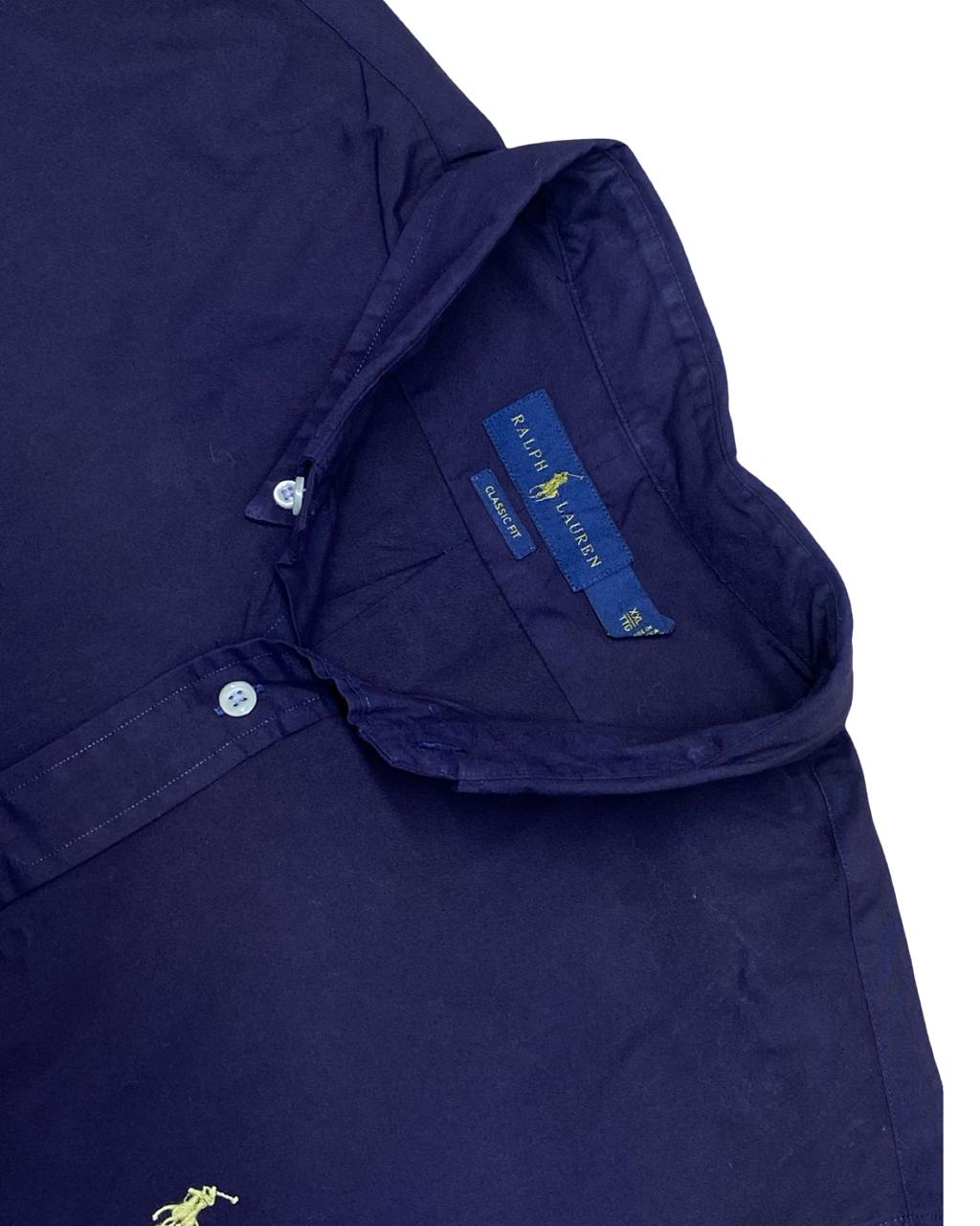 Polo Ralph Lauren Navy Shirt | 2XL | Chest 28”