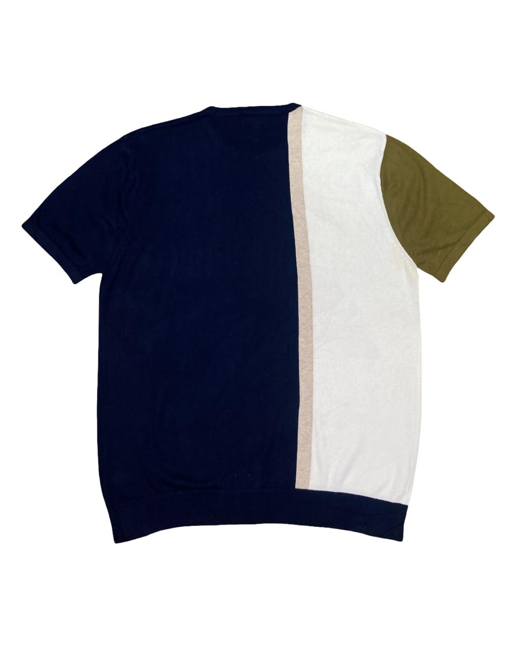 NEXT Color Block Crew Neck | Large | Chest 23”