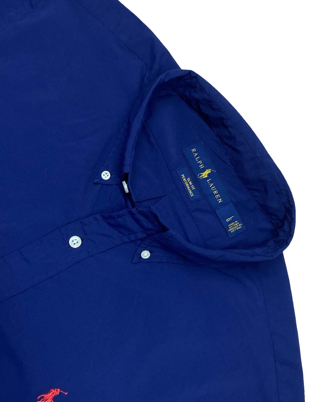 Ralph Lauren Slim Fit Performance Shirt | Medium | Chest 22.5”
