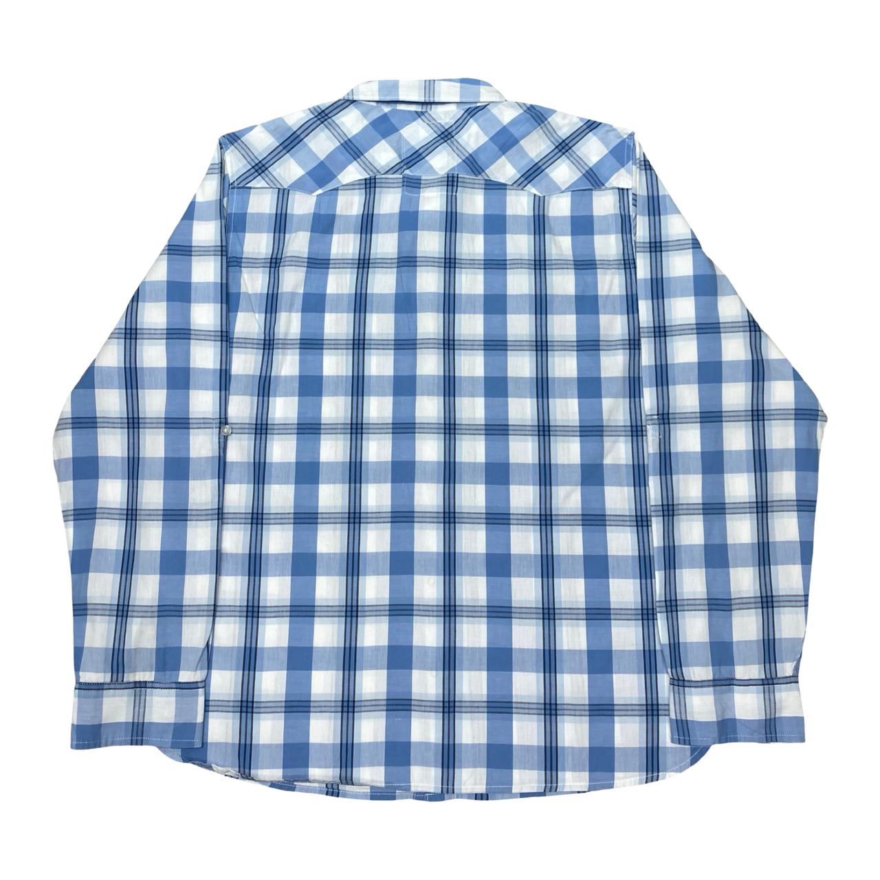 Levi’s Blue Check Shirt | Large | Chest 24”
