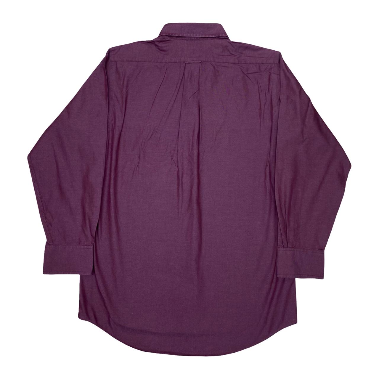 Izod Maroon Dress Shirt | Medium | Chest 22”