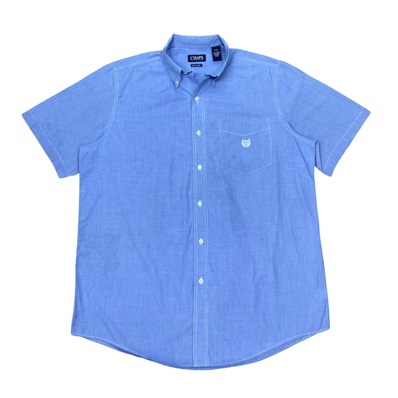 Chaps Blue Oxford Shirt | XL | Chest 26”