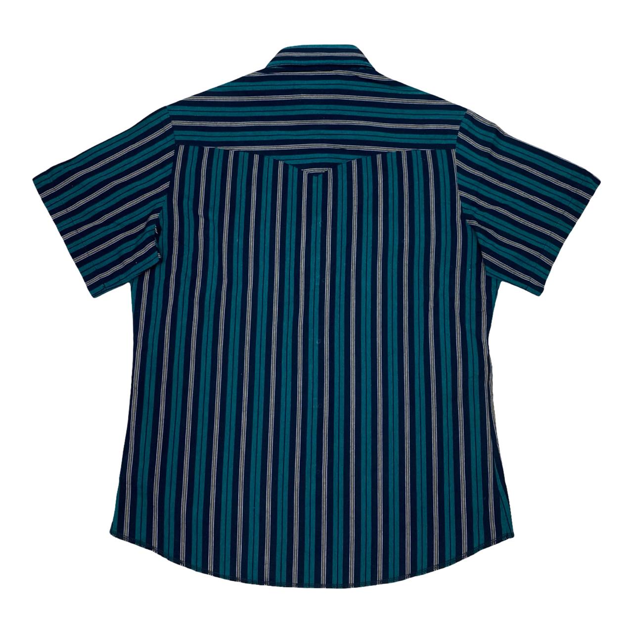 Wrangler Striped Shirt | Large | Chest 23”