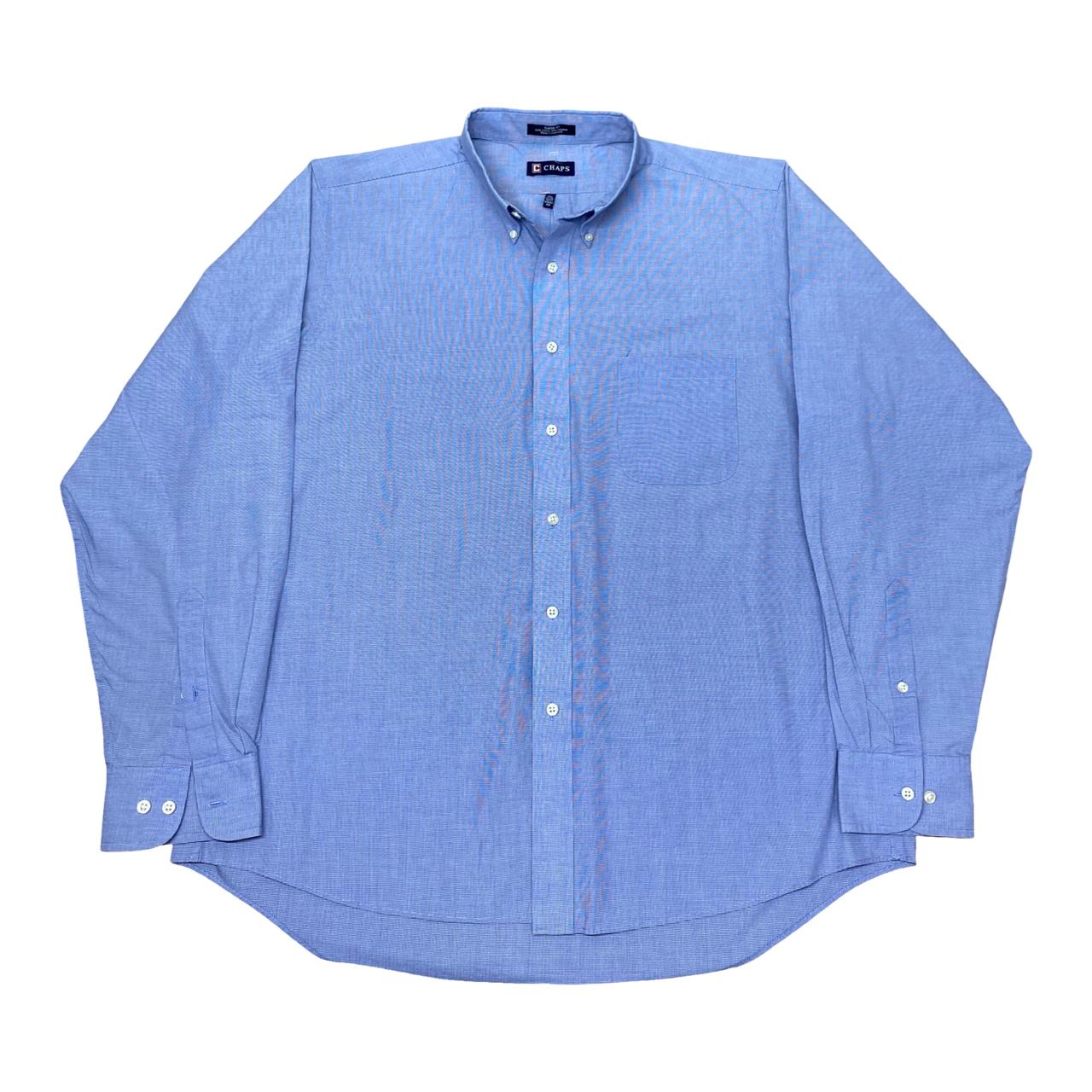 Chaps Blue Long Sleeve Shirt | XL | Chest 26.5”