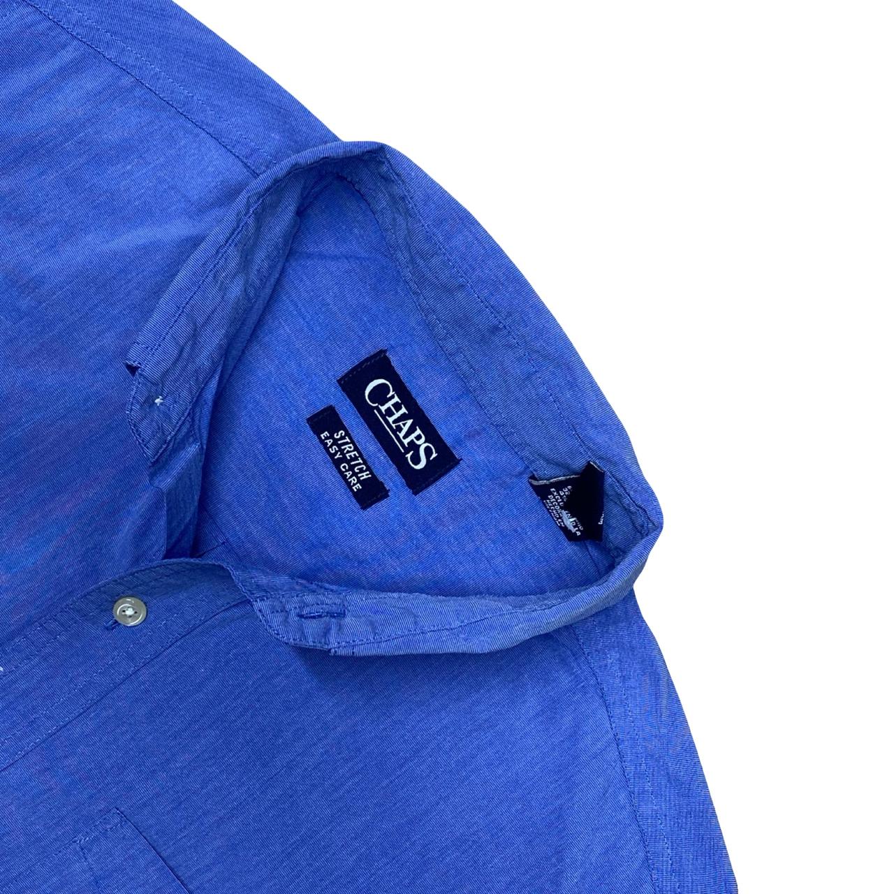 Chaps Blue Shirt | Medium | Chest 21.5”