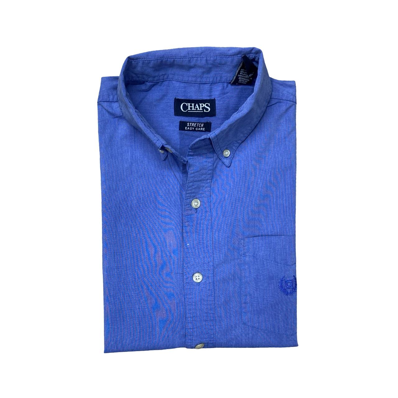 Chaps Blue Shirt | Medium | Chest 21.5”