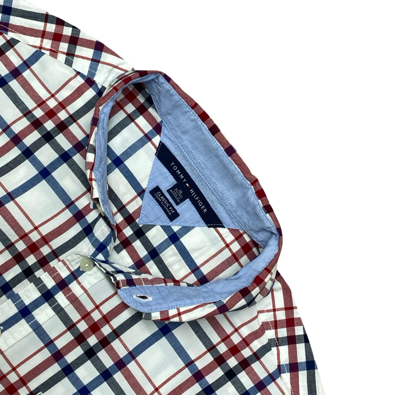 Tommy Hilfiger Check Shirt | Medium | Chest 21.5”