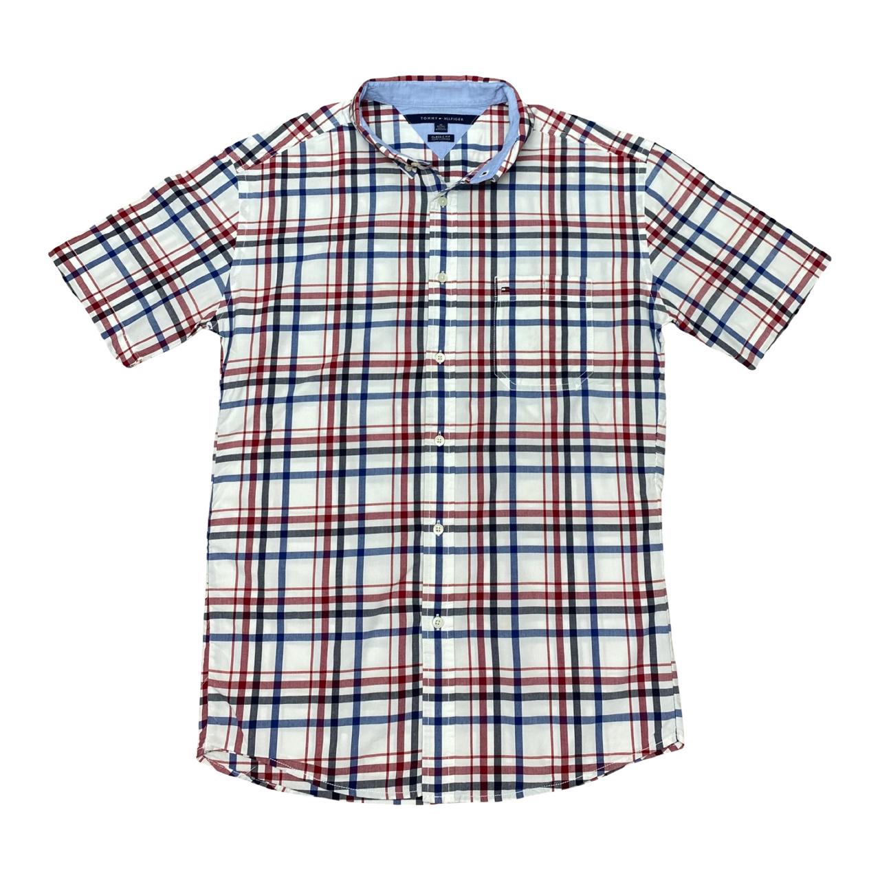 Tommy Hilfiger Check Shirt | Medium | Chest 21.5”