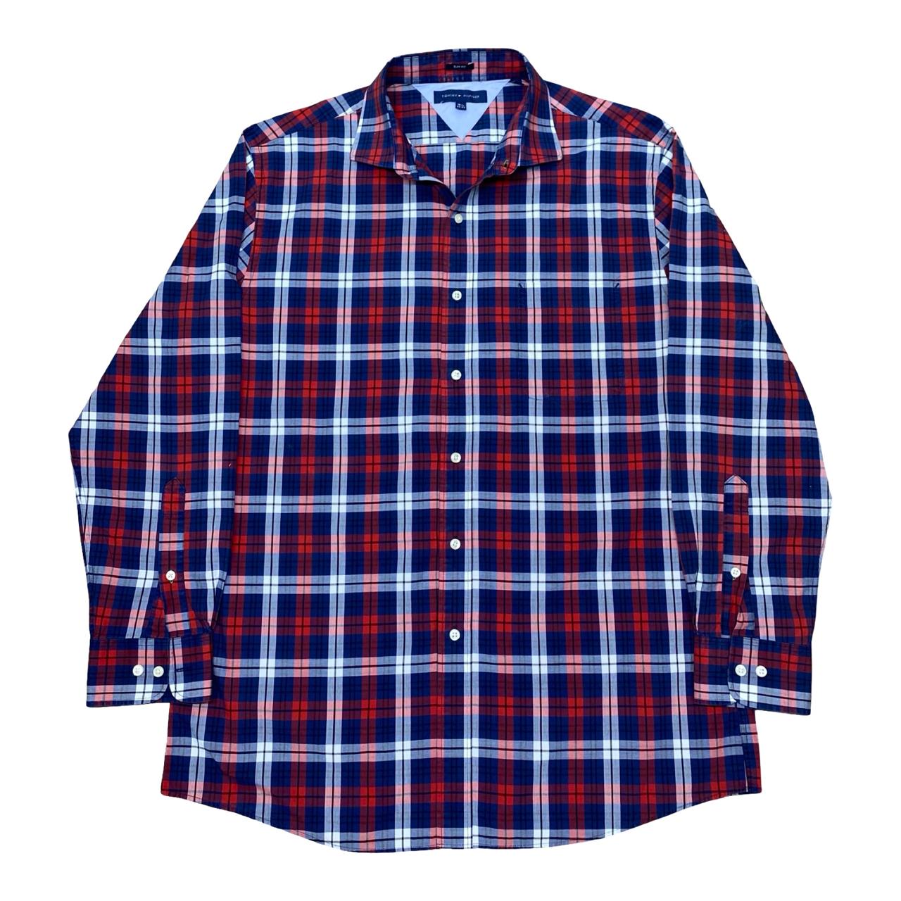 Tommy Hilfiger Check Shirt | Medium | Chest 22.5”