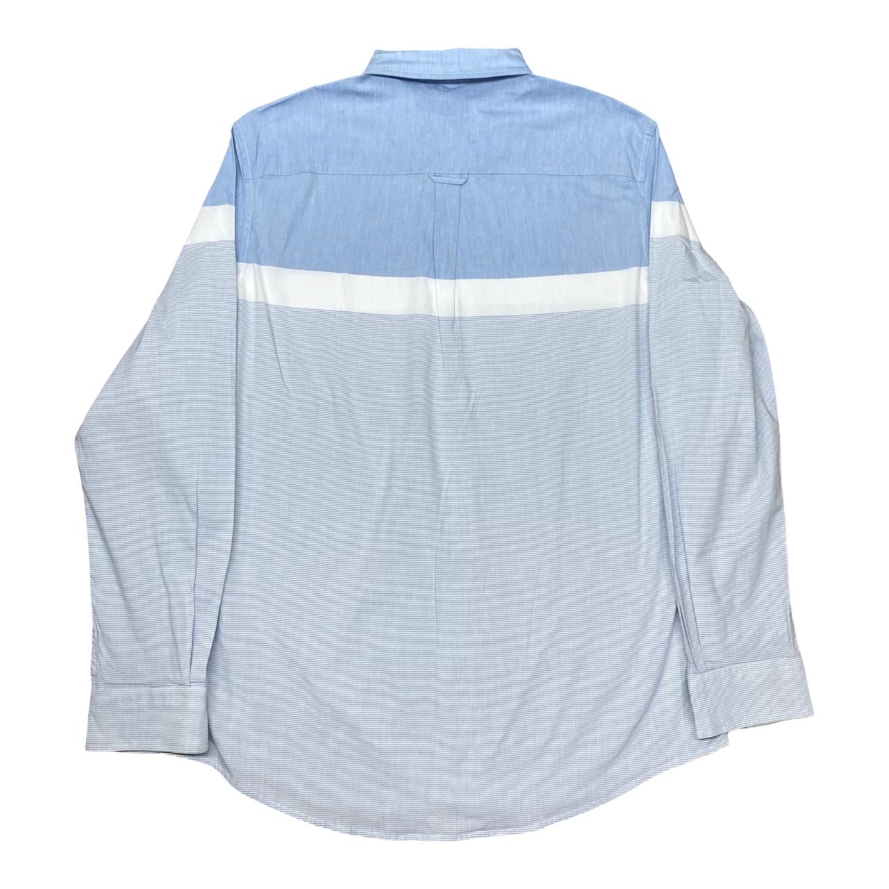 Chaps Colorblock Oxford Shirt | Large | Chest 24.5”
