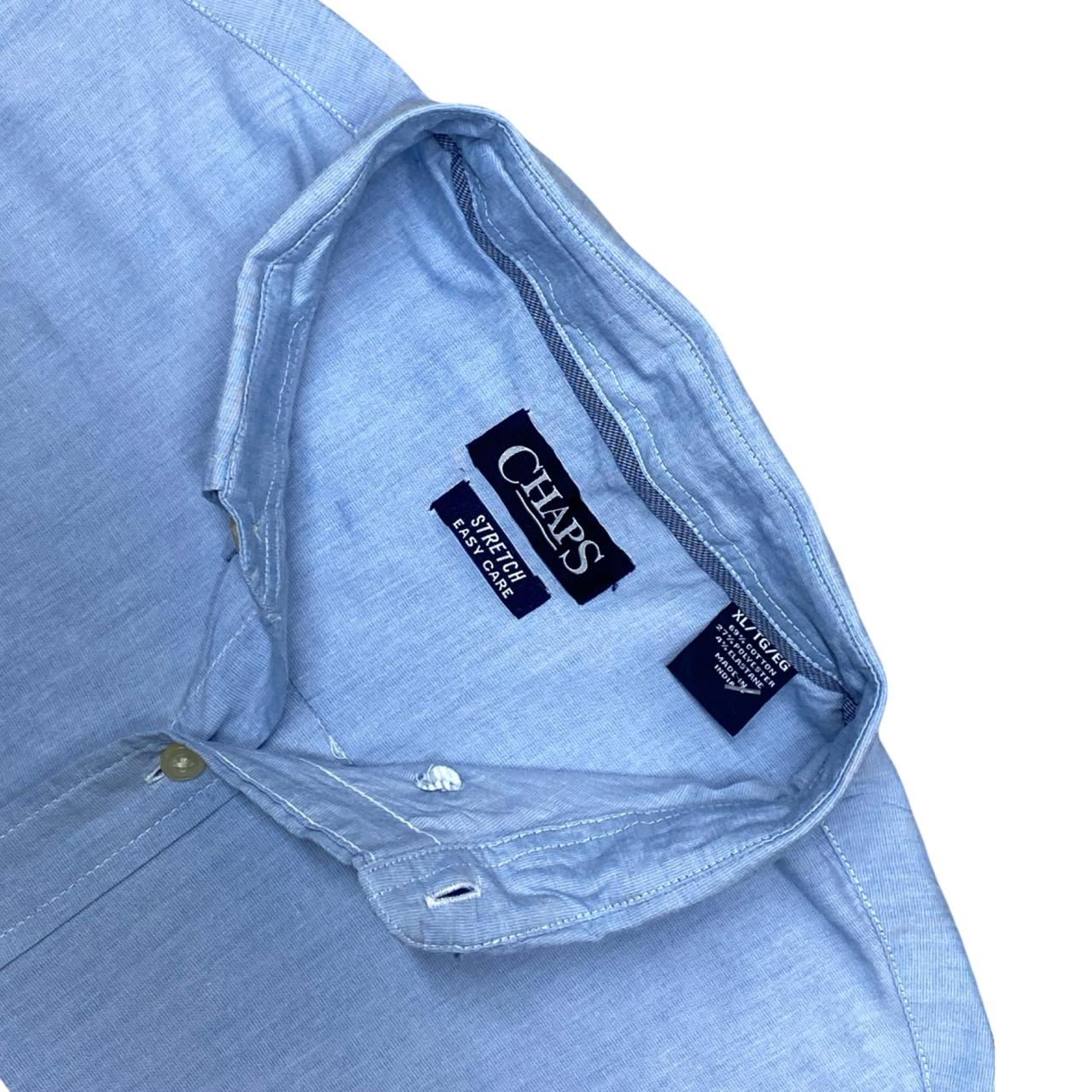 Chaps Colorblock Oxford Shirt | Large | Chest 24.5”