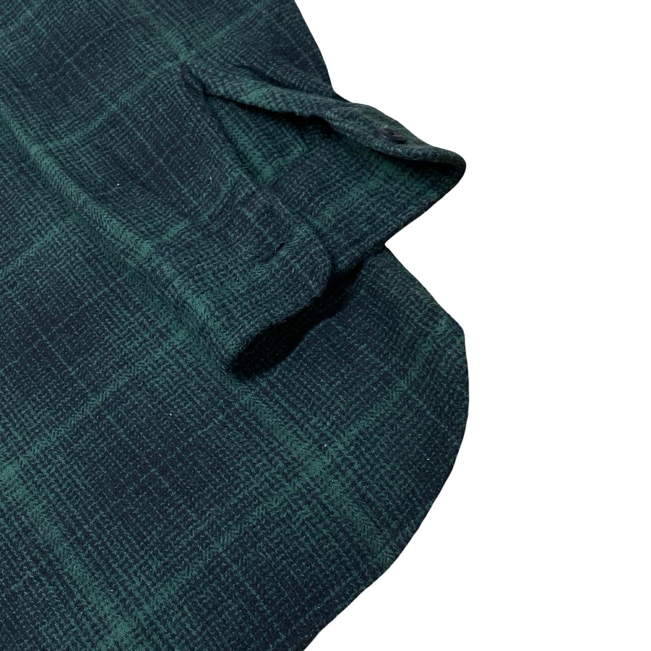 Levi’s Green & Black Flannel Shirt | Large | Chest 23.5”
