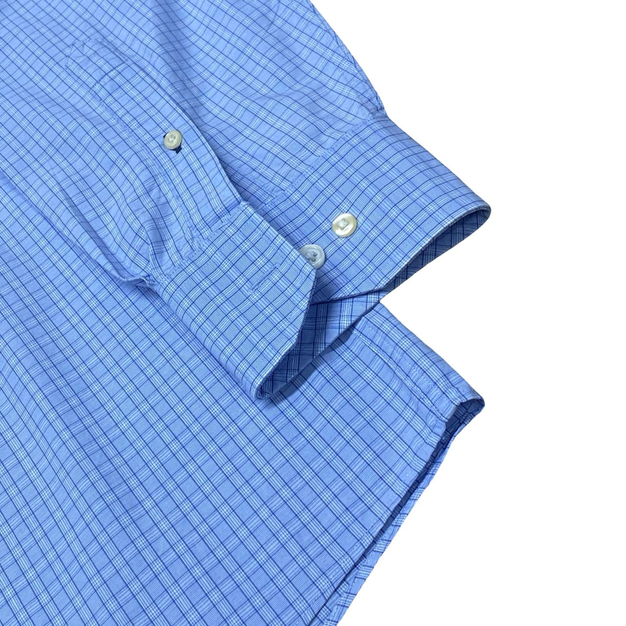 Tommy Hilfiger Blue Check Shirt | XL | Chest 25.5”