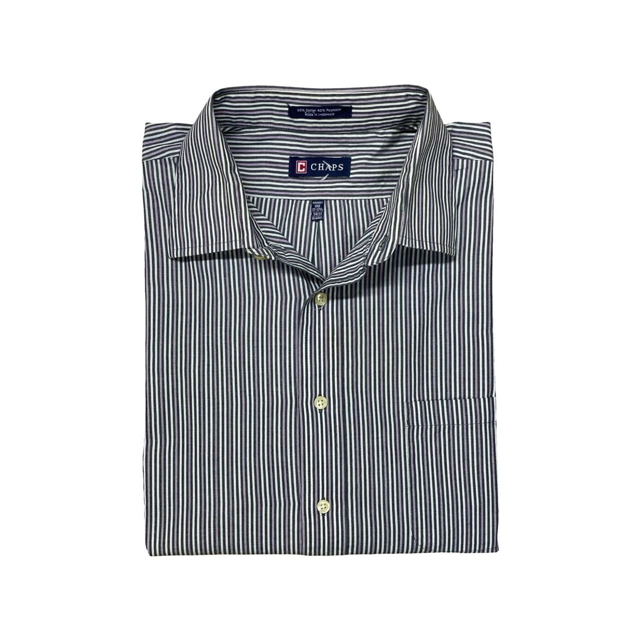 Chaps Striped Shirt | XL | Chest 26”