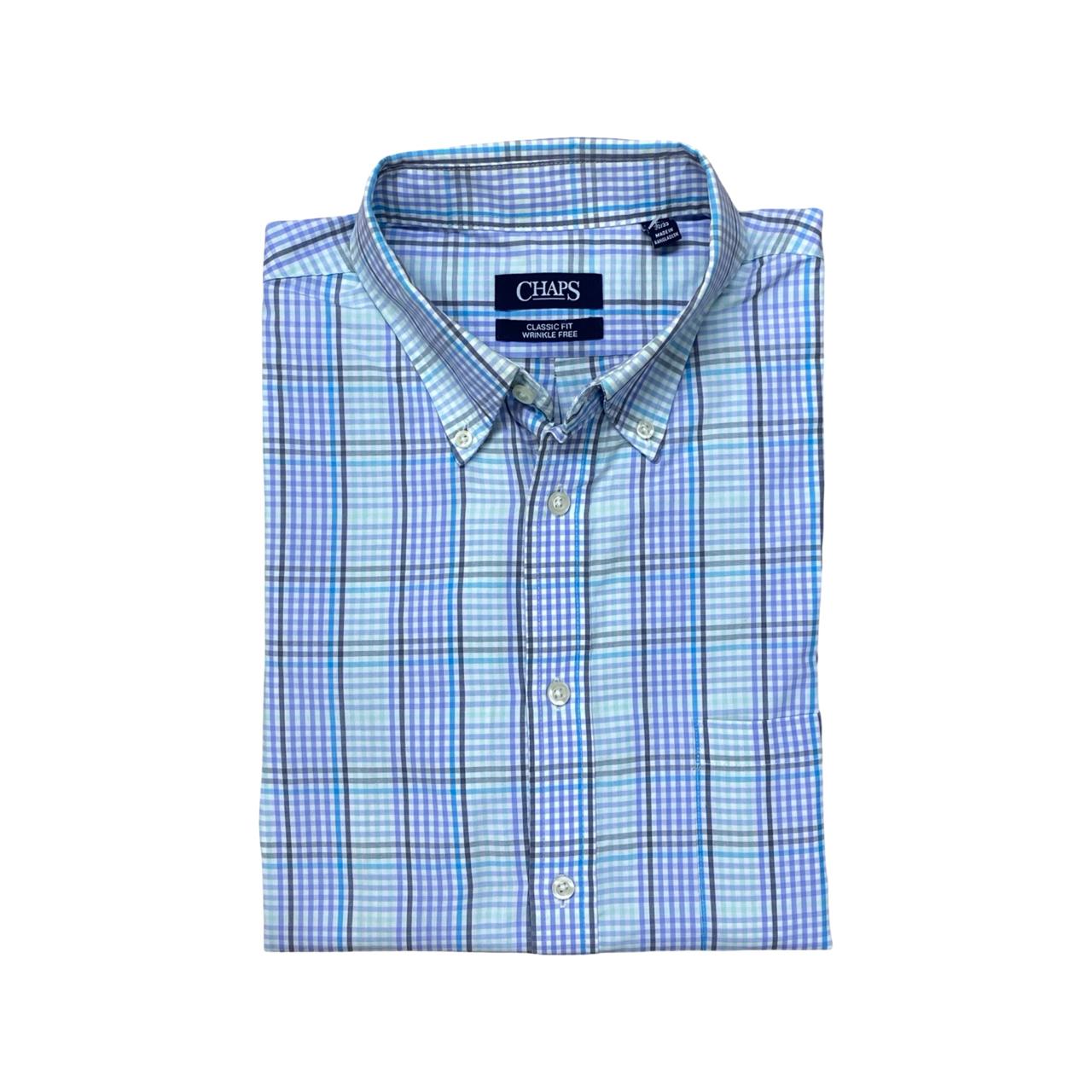 Chaps Check Shirt | Large | Chest 24.5”