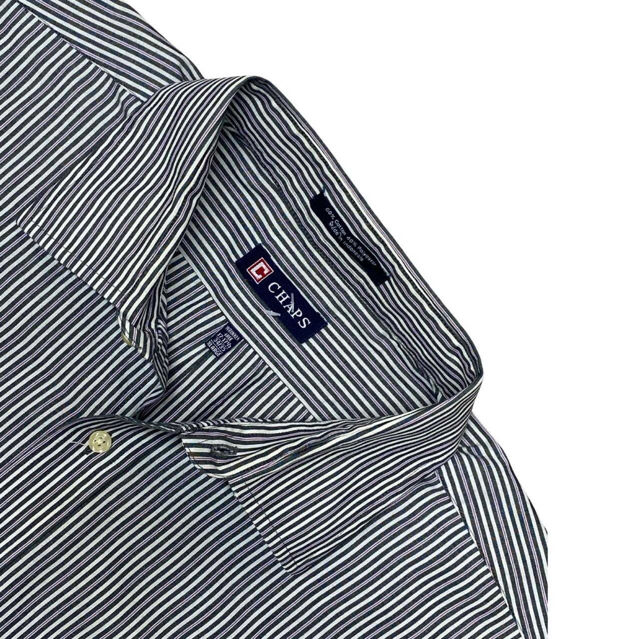 Chaps Striped Shirt | XL | Chest 26”