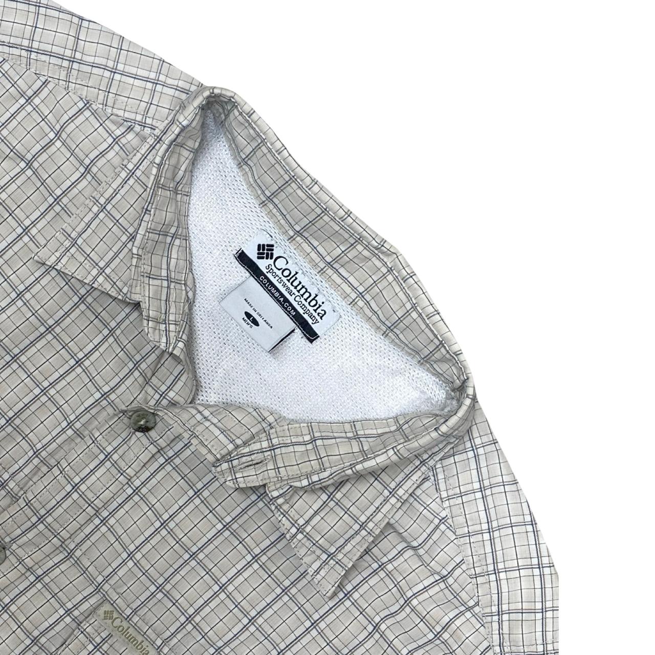 Columbia Check Shirt | Large | Chest 24”