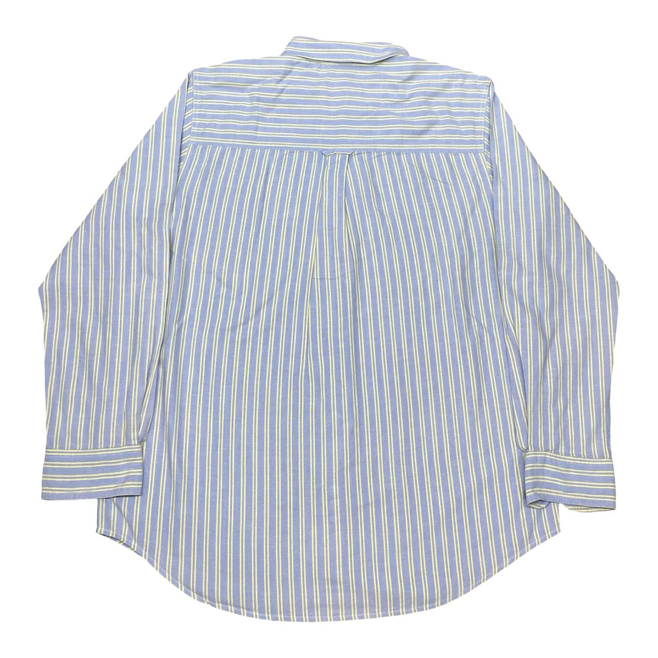 Chaps Striped Shirt | Large | Chest 25”