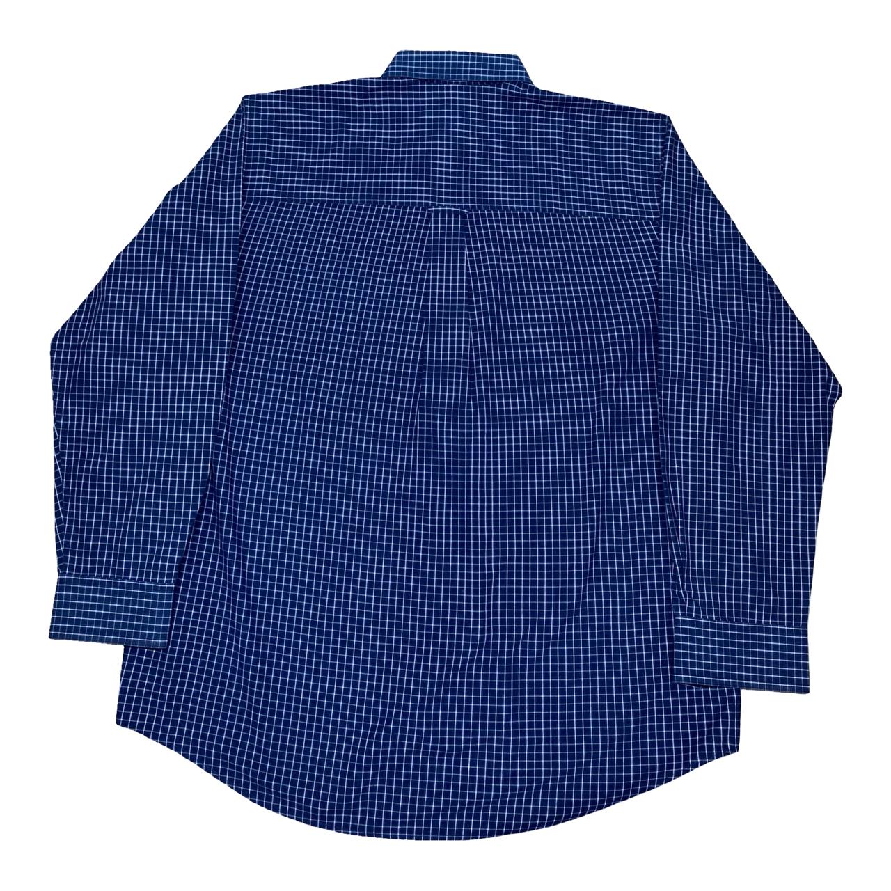 Chaps Blue Check Shirt | Large | Chest 25”