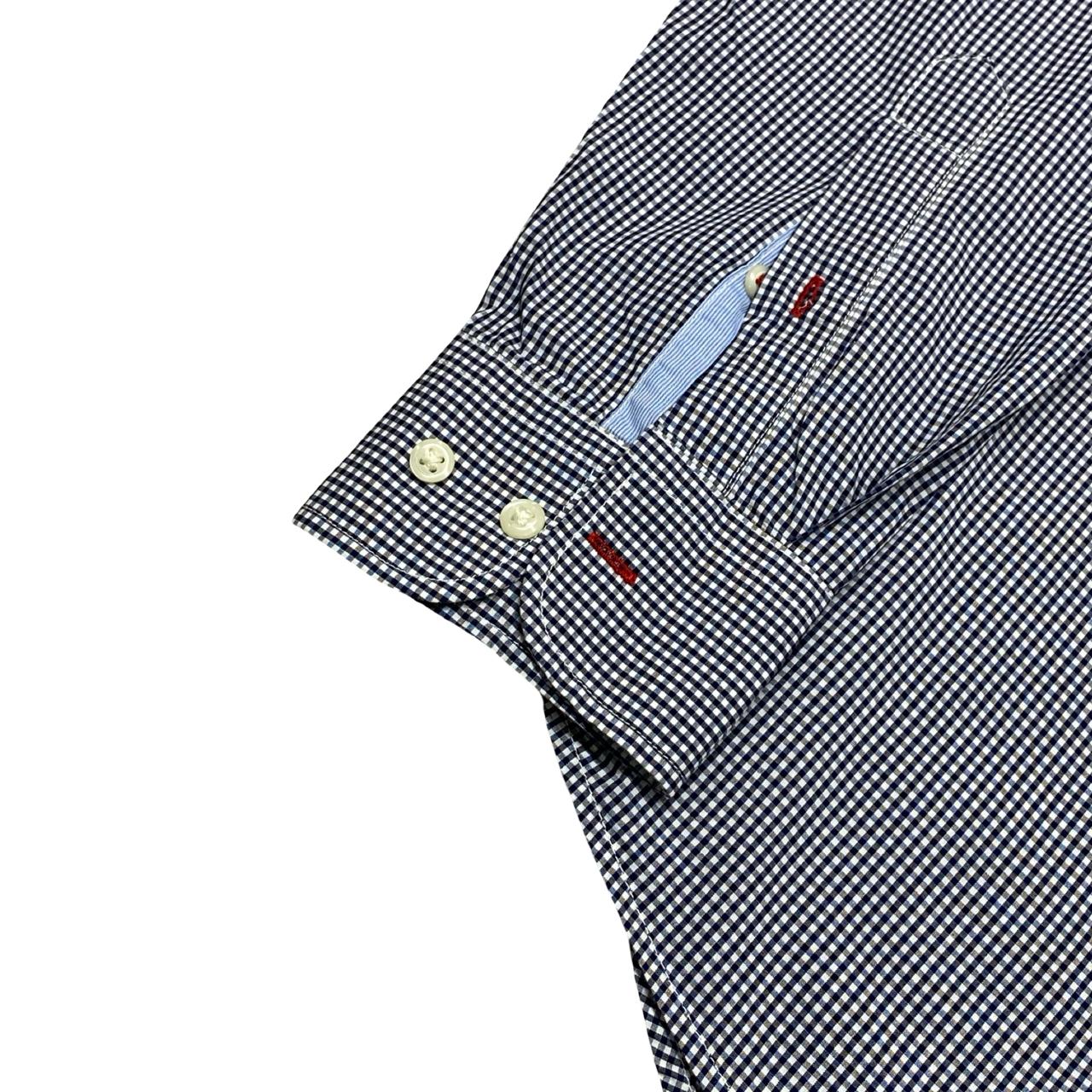 Tommy Hilfiger Slim Fit Micro-Check Shirt | Medium | Chest 22”