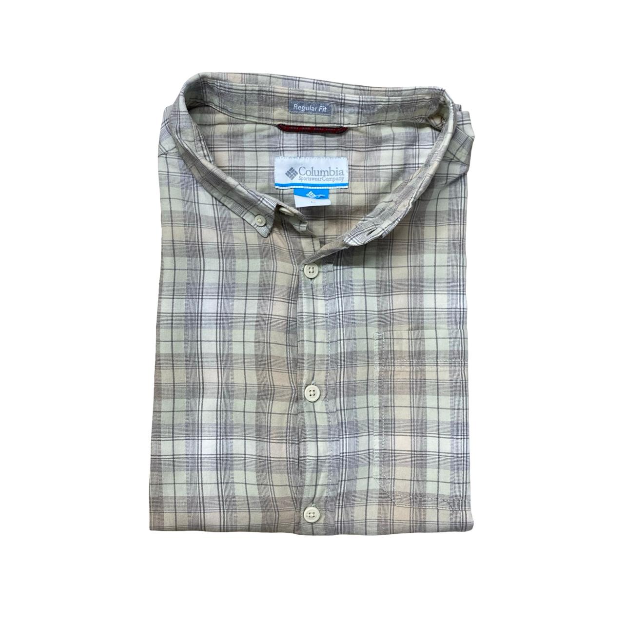 Columbia Check Shirt | Large | Chest 24”