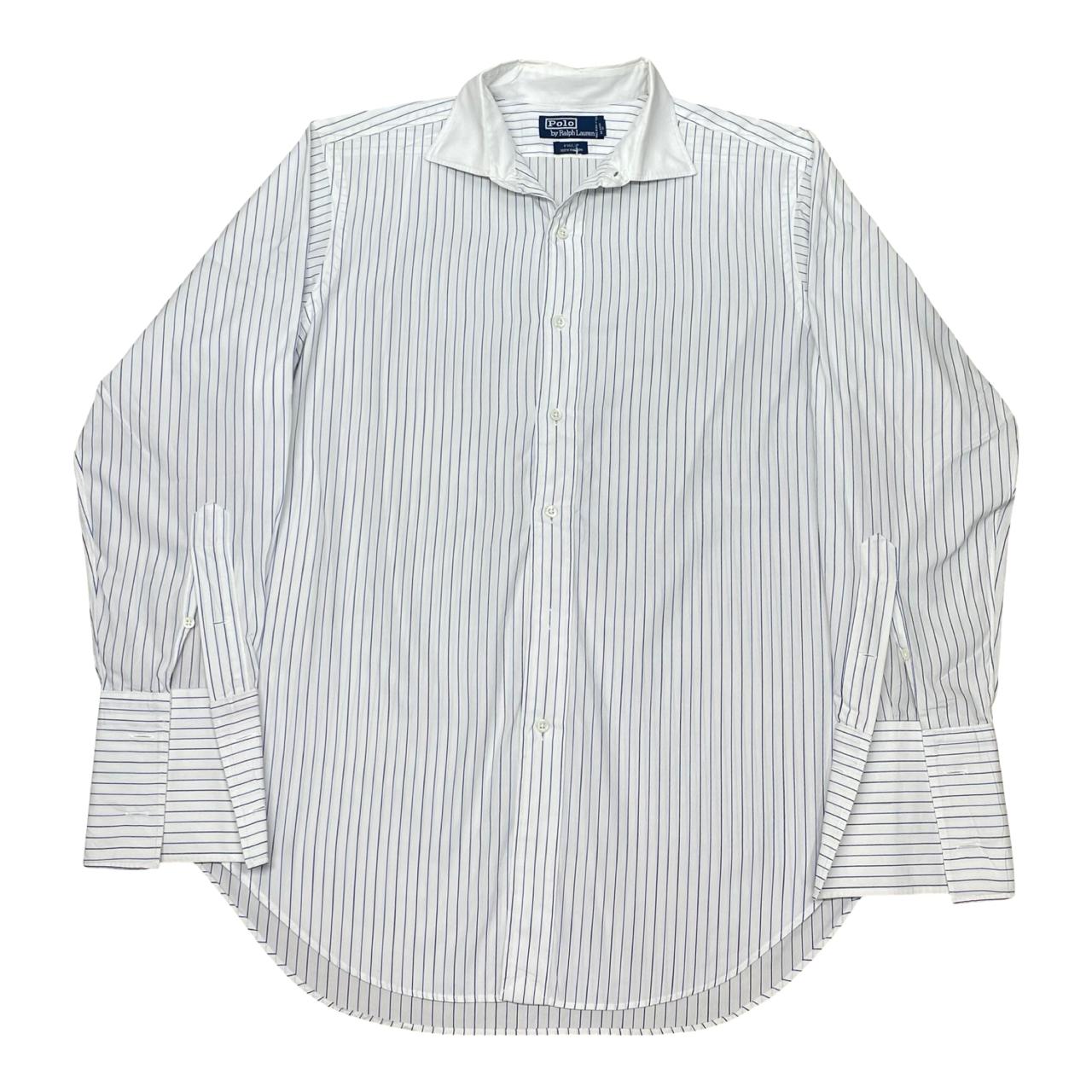 Ralph Lauren Striped Dress Shirt | Large | Chest 25”